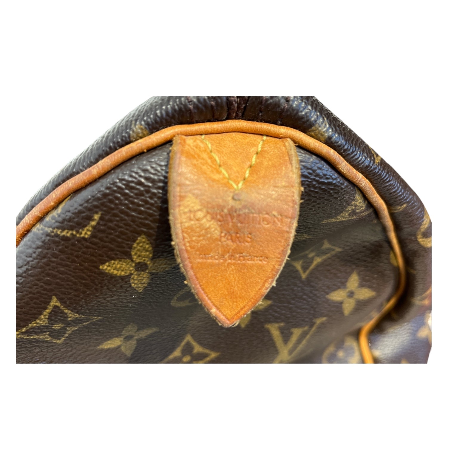 LOUIS VUITTON/Bag/Monogram/Leather/BRW/Speedy 35 view 5