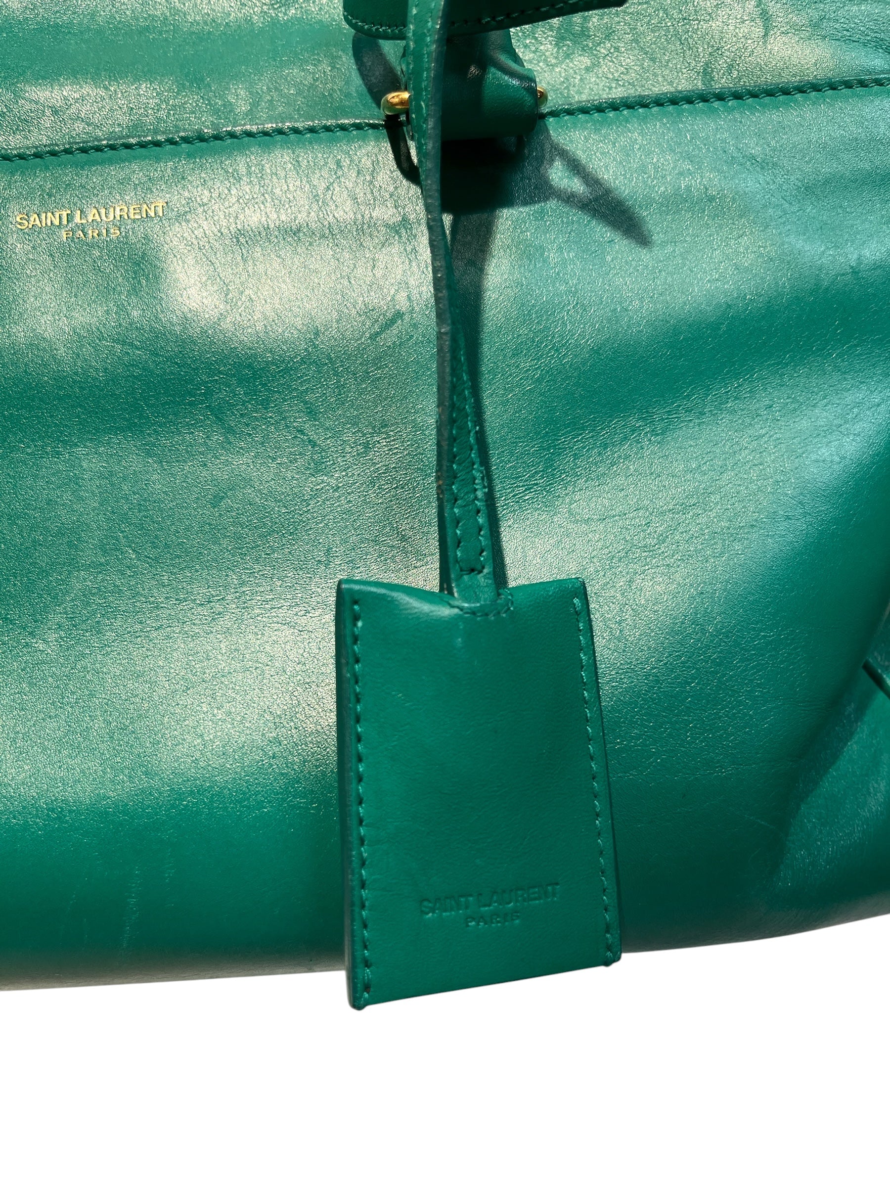 SAINT LAURENT/Cross Body Bag/Leather/GRN/ view 7