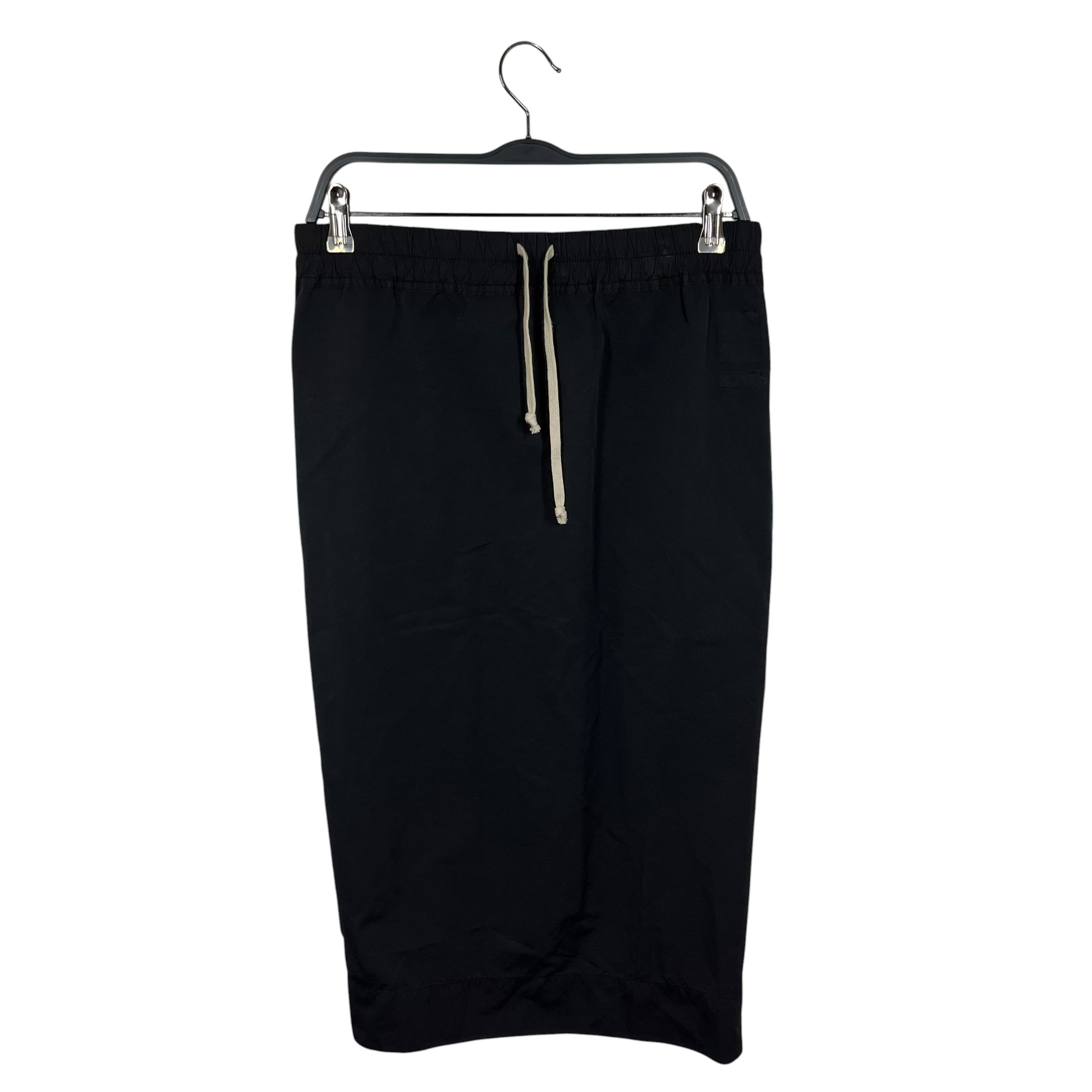 RICK OWENS DRKSHDW/Long Skirt/L/Cotton/BLK/Mesh Skirt view 1