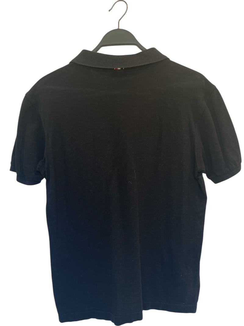 THOM BROWNE. NEW YORK/Polo Shirt/S/M/Cotton/NVY/STRIPE POCKET