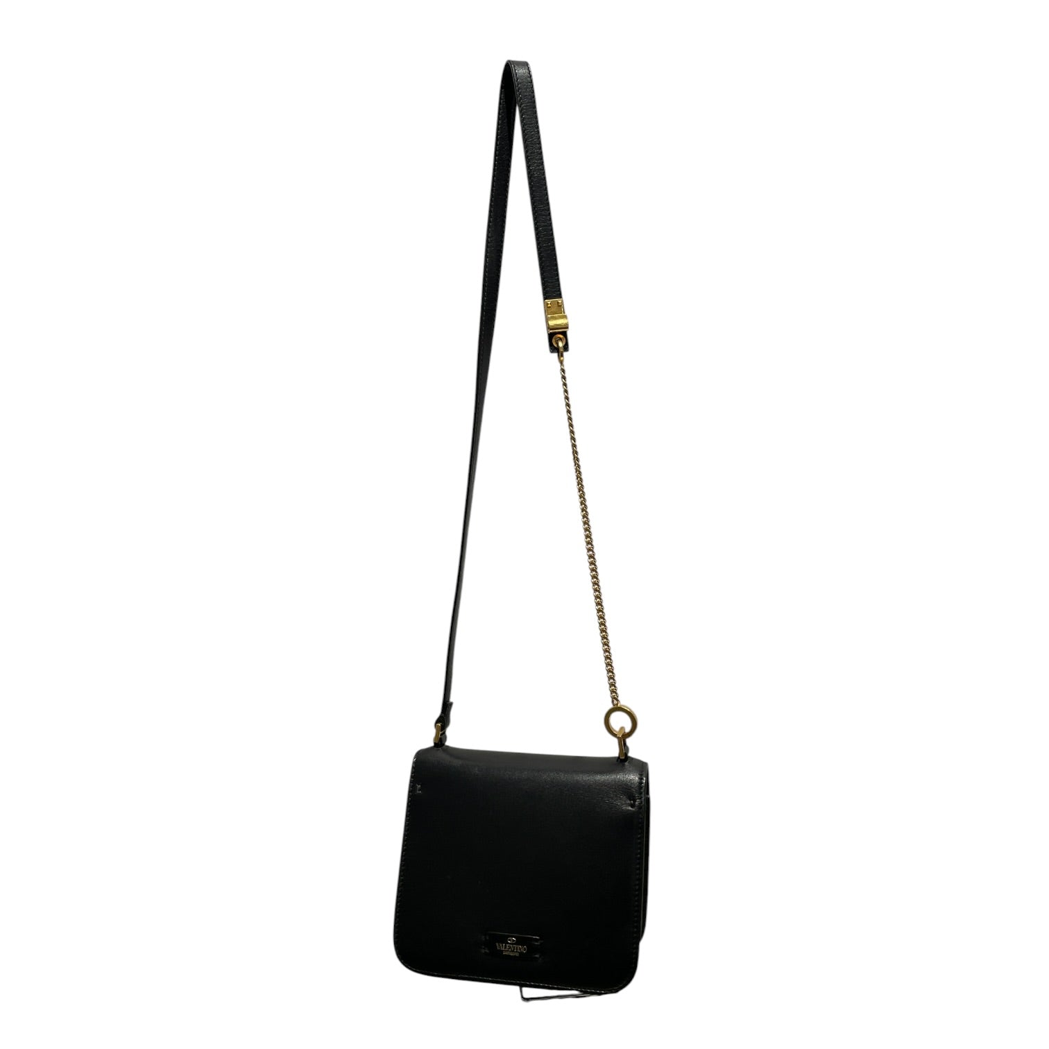 VALENTINO GARAVANI/Cross Body Bag/Leather/BLK/V SLING CROSSBODY view 2