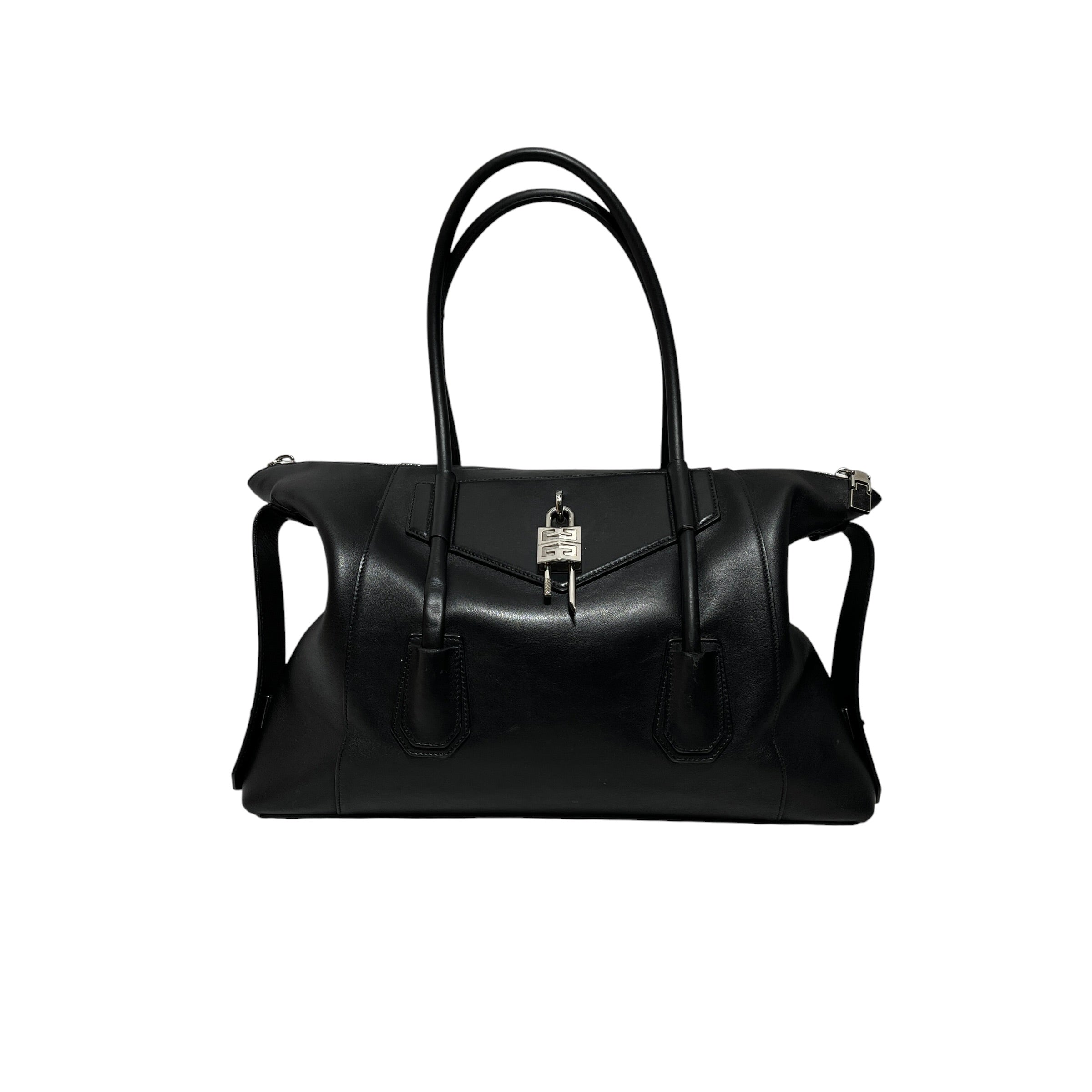 GIVENCHY/Tote Bag/Leather/BLK/Antigonia Lock Tote view 1