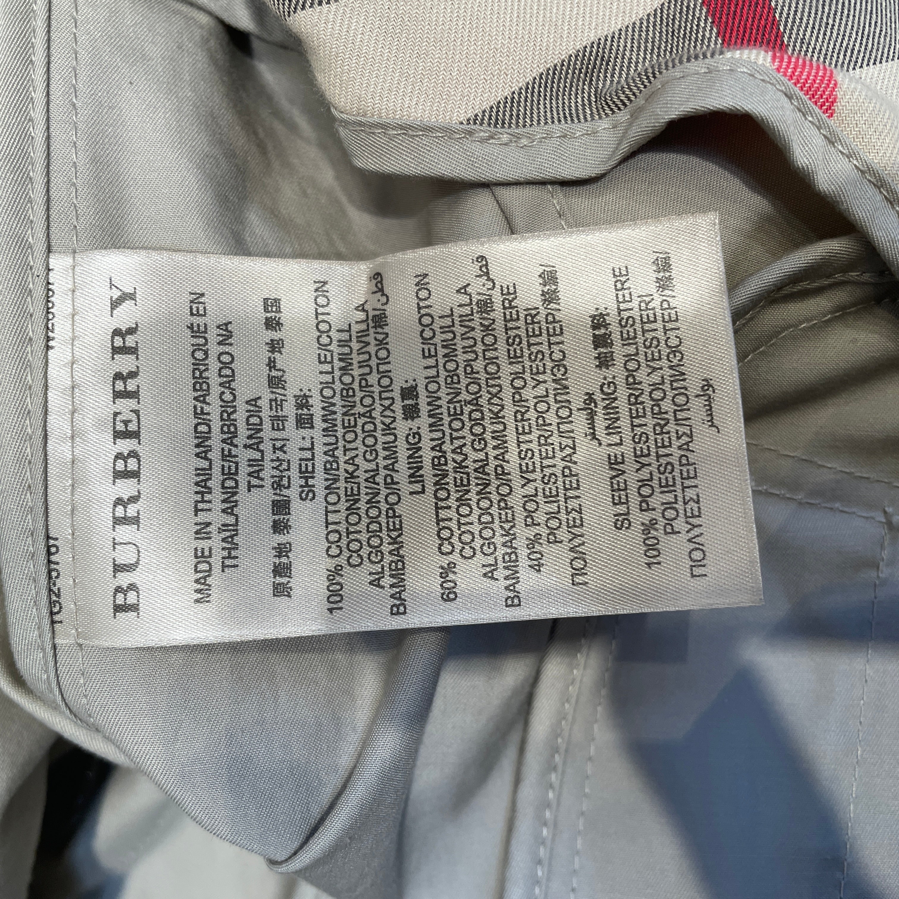 BURBERRY BRIT/Trench Coat/XL/Nylon/BEG/ view 4