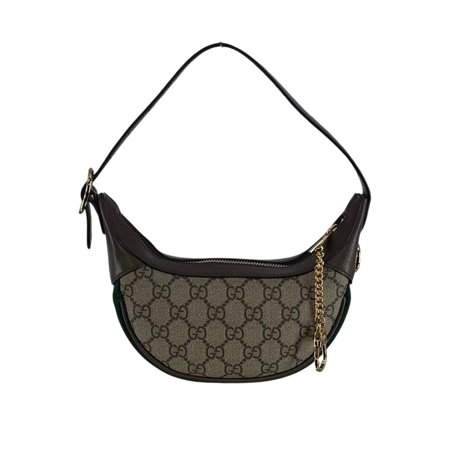 GUCCI/Bag/Leather/KHK/WEB OPHIDA MINI view 1