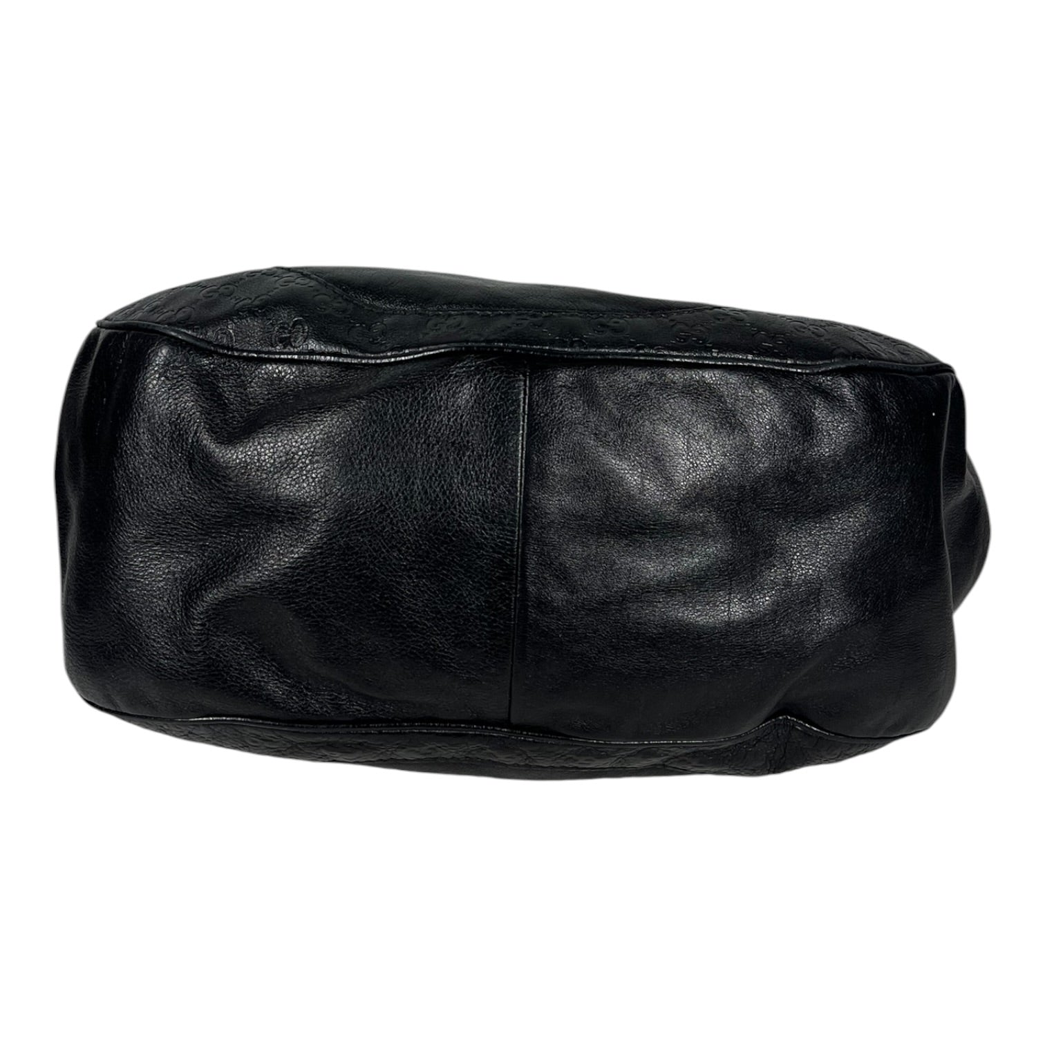 GUCCI/Hand Bag/Leather/BLK/Charlotte Hobo Bag view 3