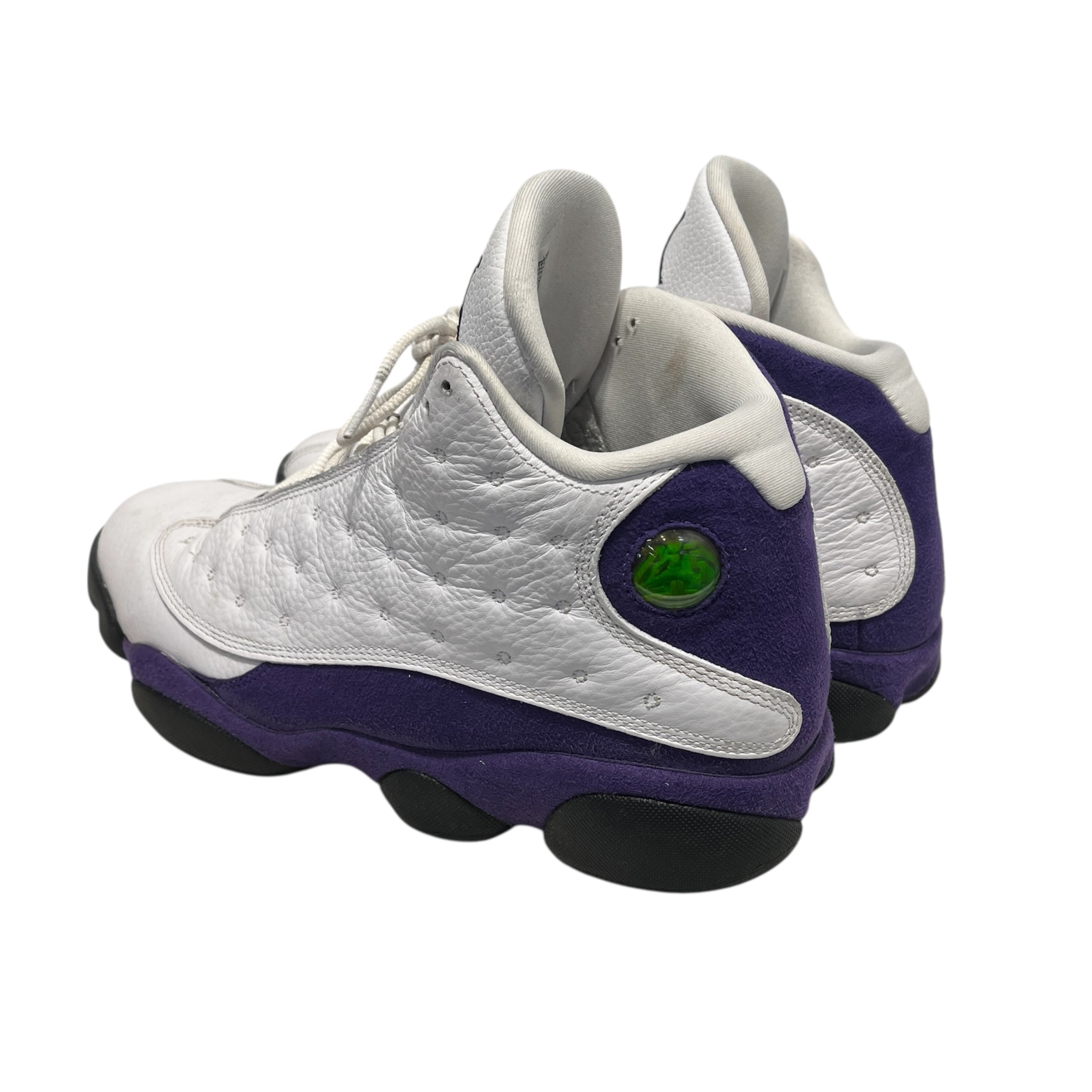 NIKE/Hi-Sneakers/US 11/Leather/PPL/JORDAN 13 LAKERS view 2