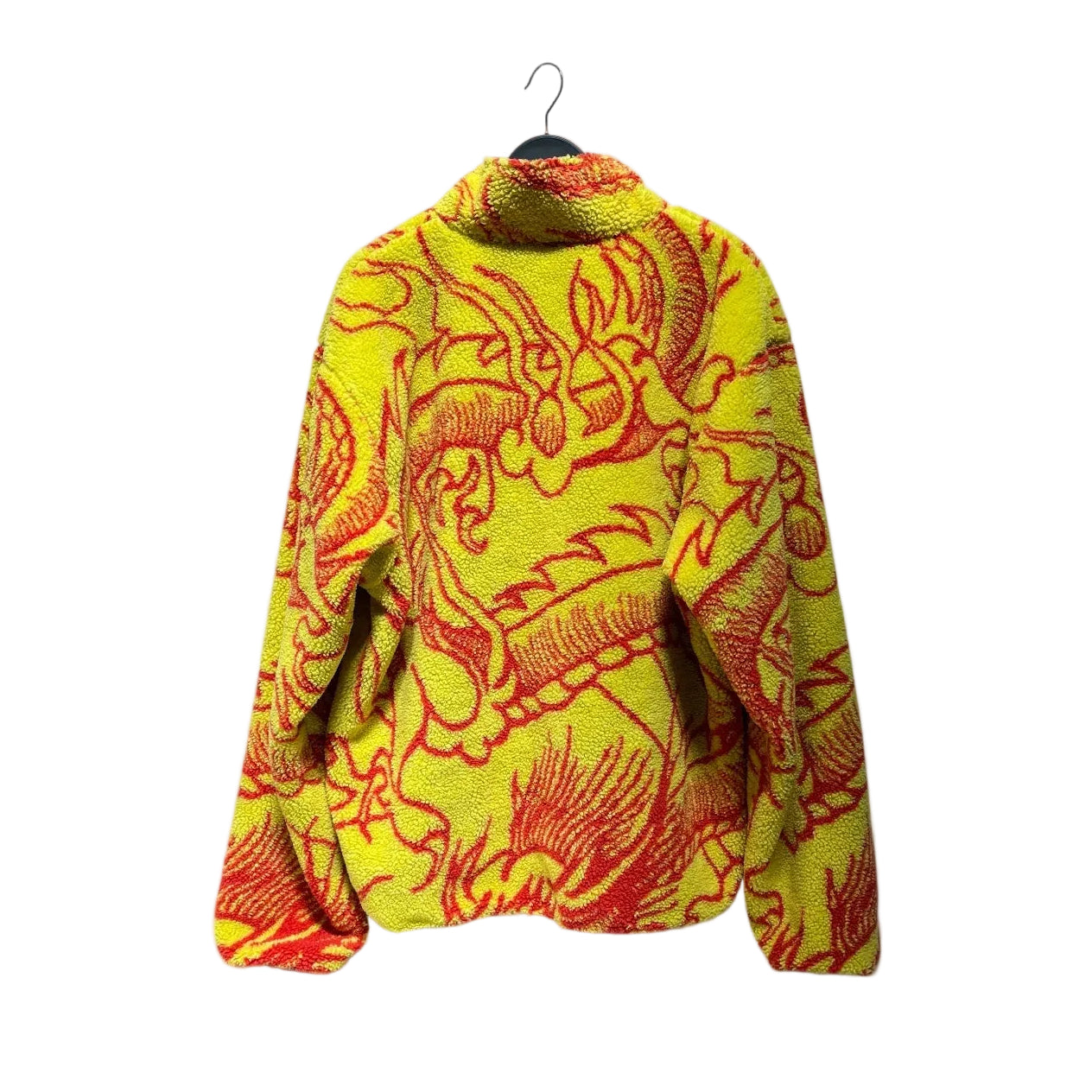 STUSSY/Fleece Jkt/XXL/Nylon/BLK/All Over Print/reversible sherpa jkt view 2
