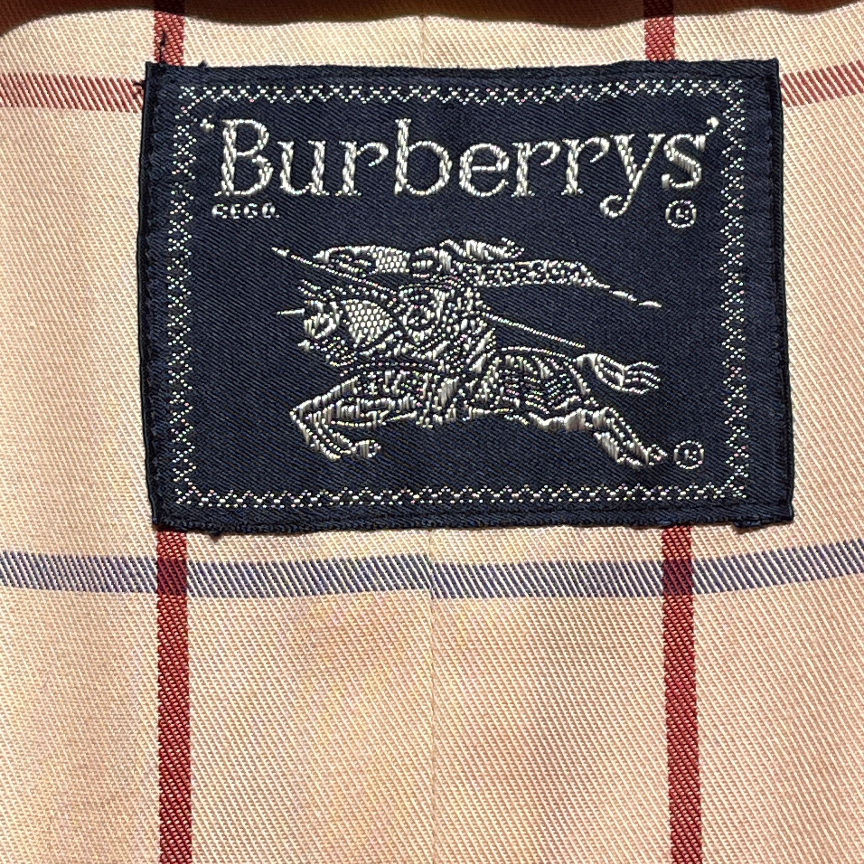 BURBERRYS/Coat/10/Polyester/RED/long coat view 3