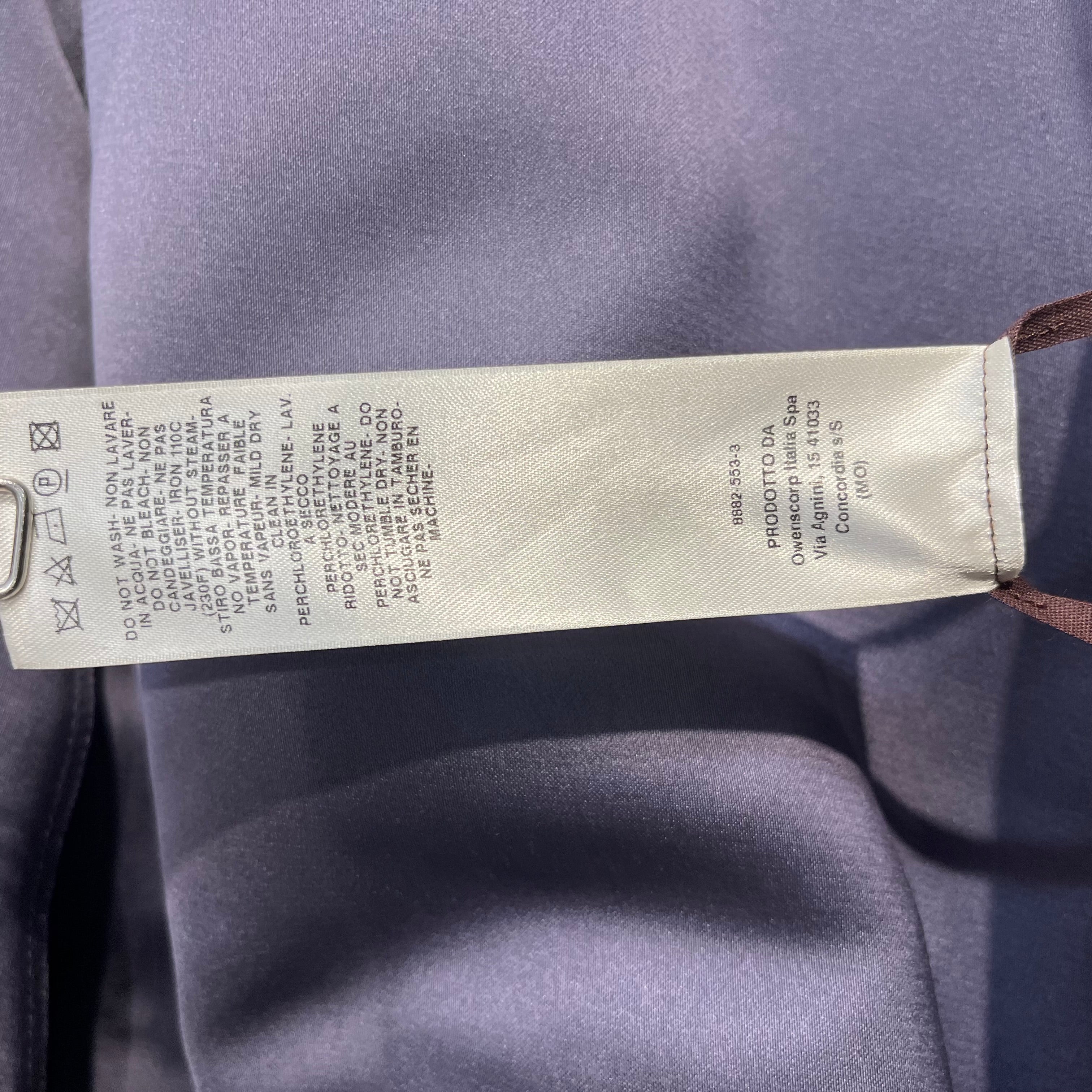 Rick Owens/Flight Jkt/42/Cotton/PPL/Single Breasted/PLUM-WOOL LINED view 4