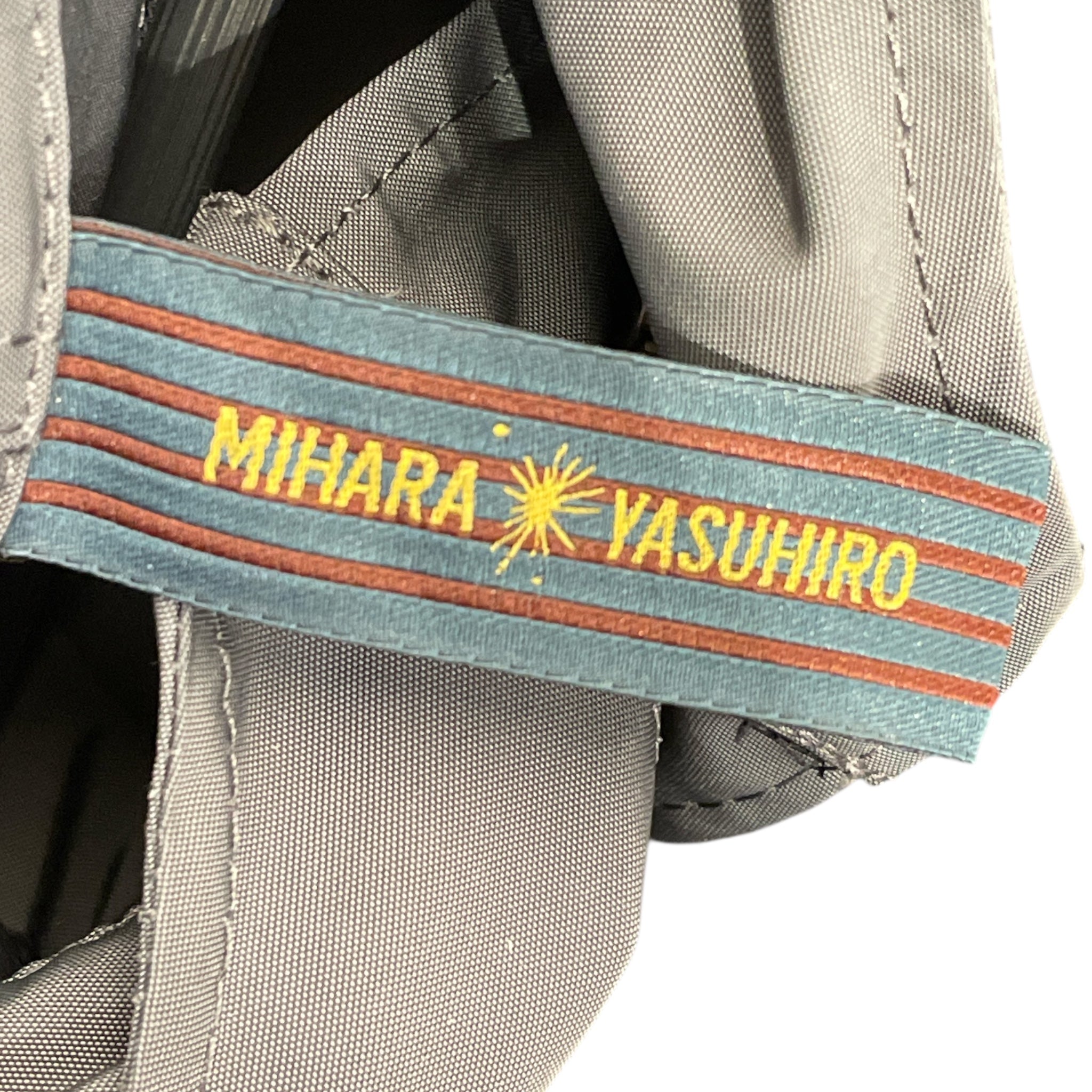 MIHARA YASUHIRO/Trench Coat/S/Nylon/GRY/DOUBLE LAYER BLAZER TRENCH view 3