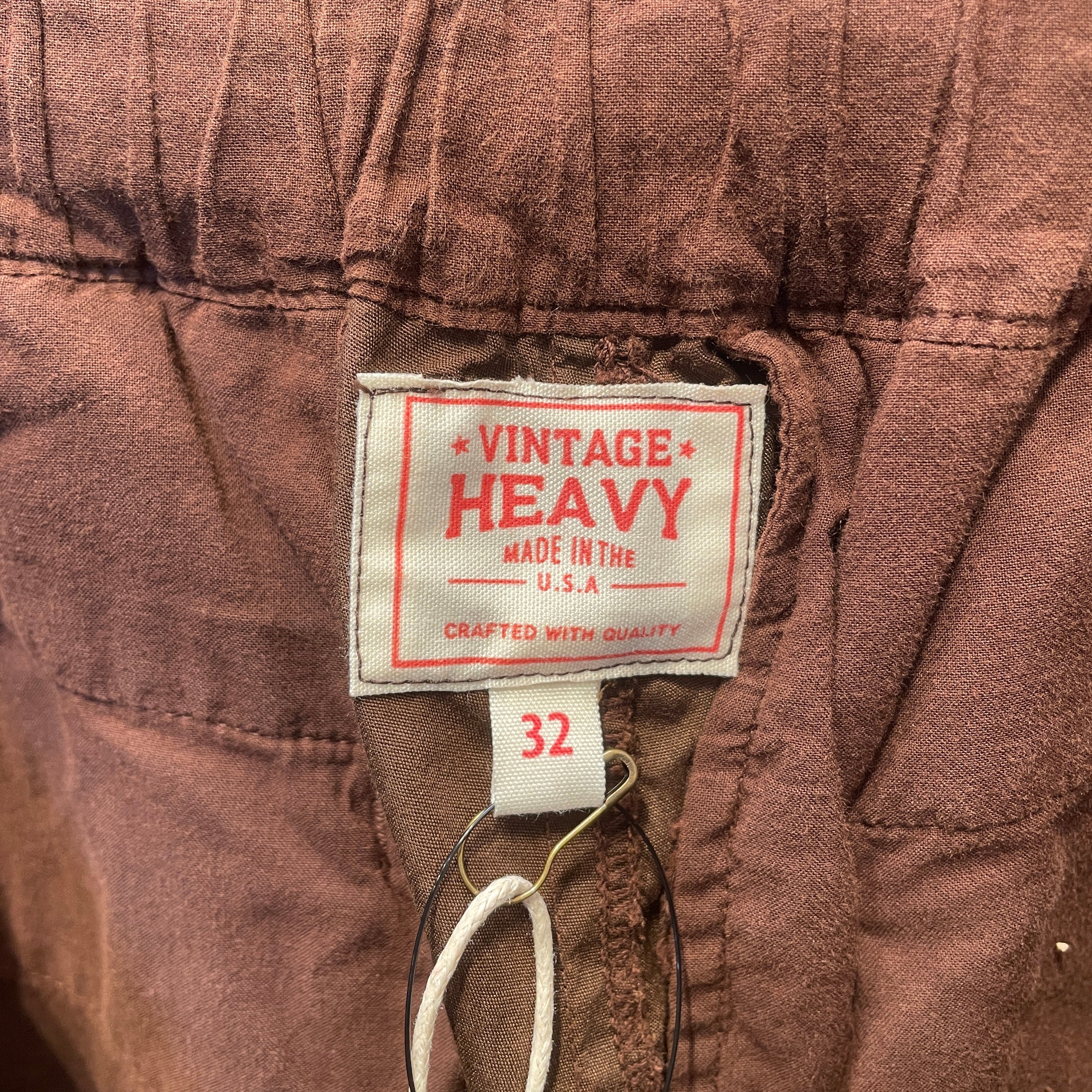 Vintage Heavy /Pants/32/Cotton/BRW/parachute pants view 3
