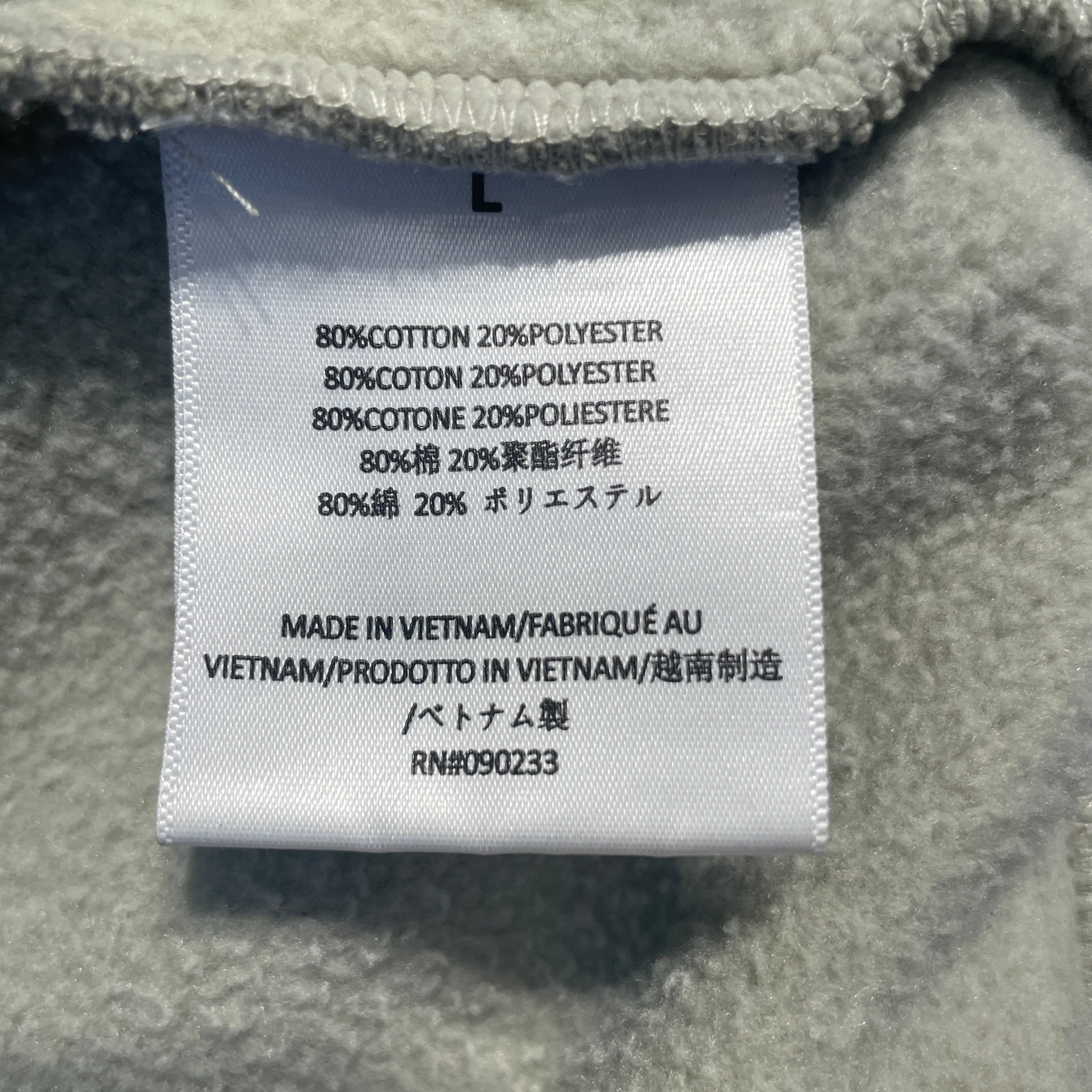 FOG ESSENTIALS/Heavy Sweater/L/Cotton/GRN/FOAMGREEN/LOGOONSIDE view 3