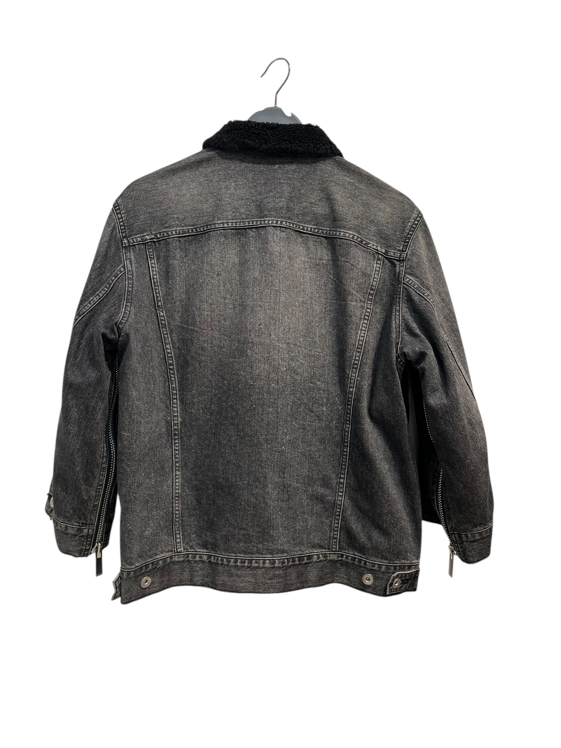 Sacai/Denim Jkt/3/Cotton/GRY/ZIPPERS view 2