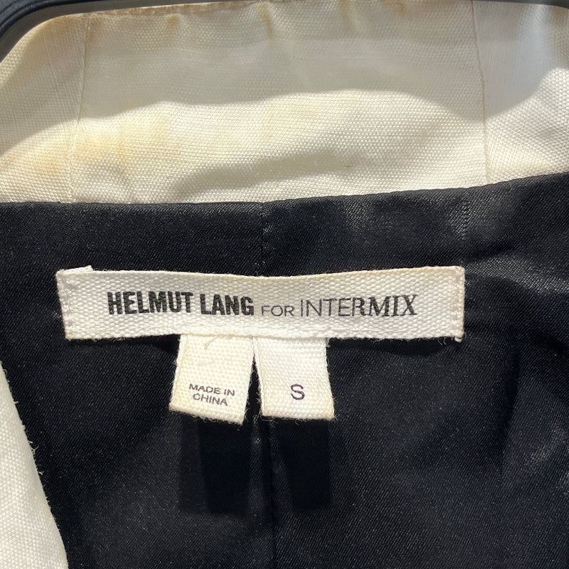 Helmut Lang/Leather Jkt/S/MLT/leather sleeves