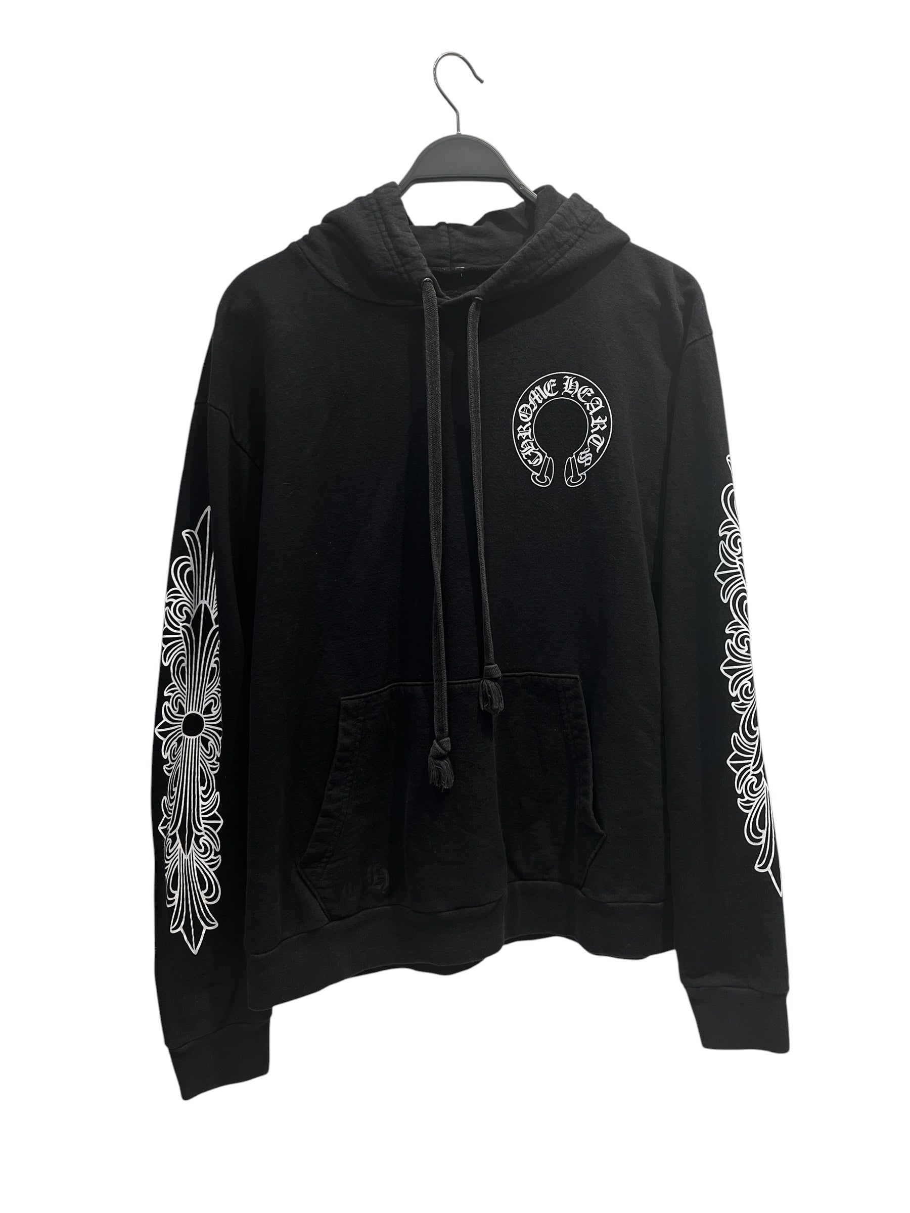 CHROME HEARTS/Hoodie/M/Cotton/BLK/ view 1