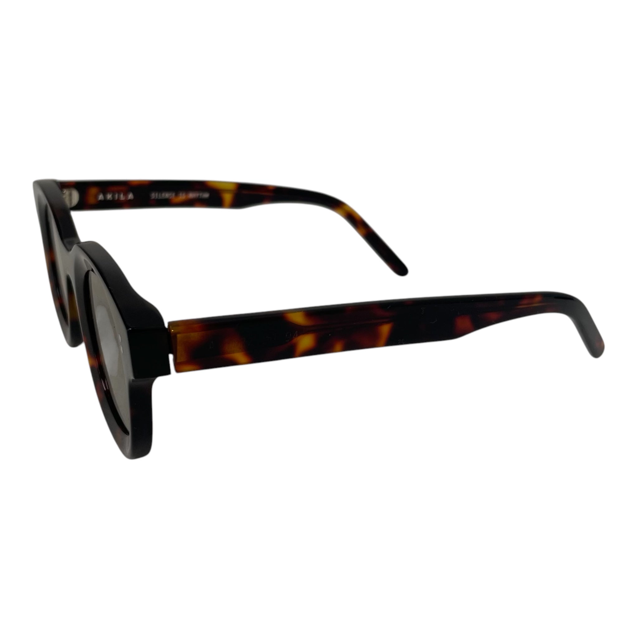 AKILA/Sunglasses/All Over Print/Plastic/BRW/L's/APOLLOTORTOISE view 3