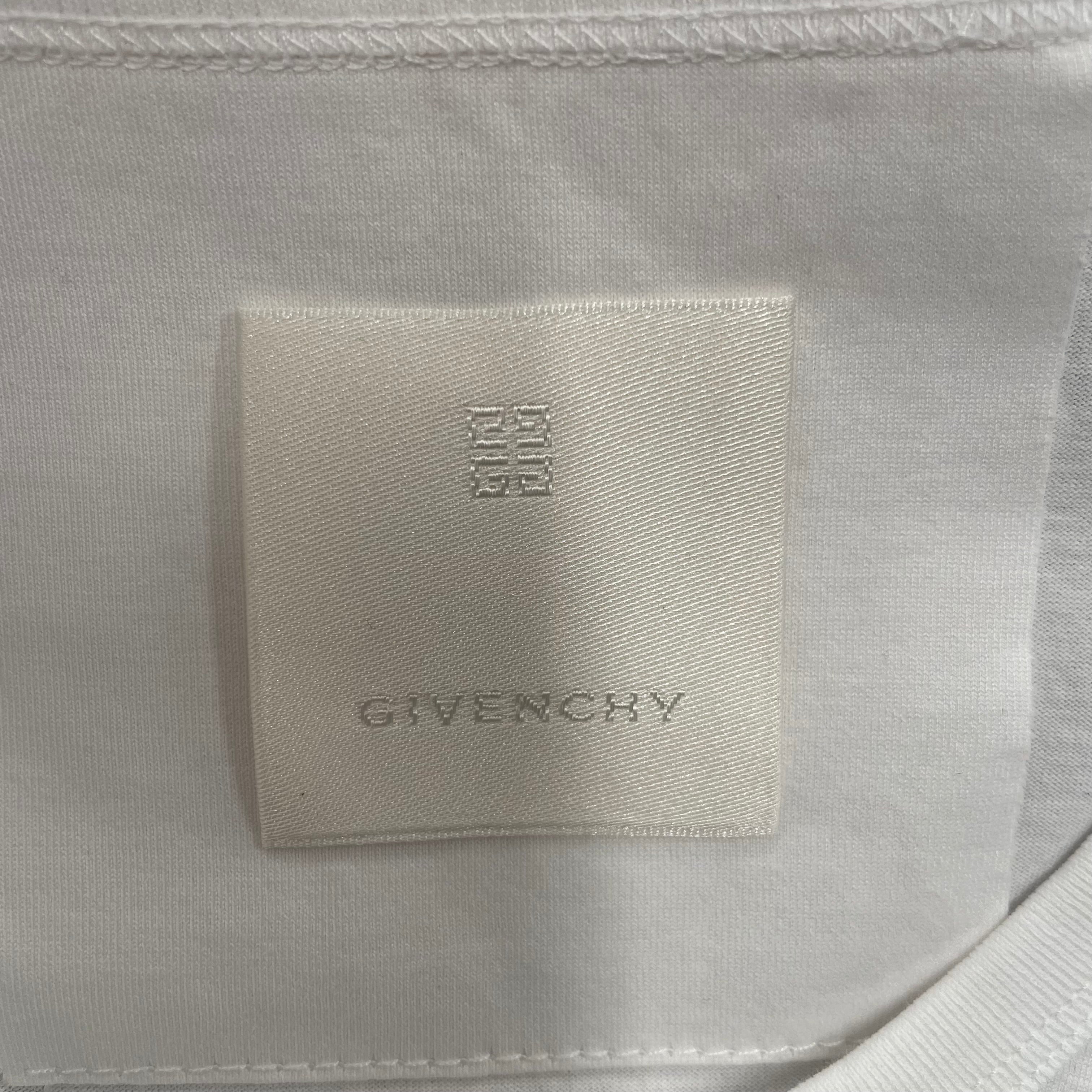 GIVENCHY/Tank Top/L/Cotton/WHT/4 G logo view 3