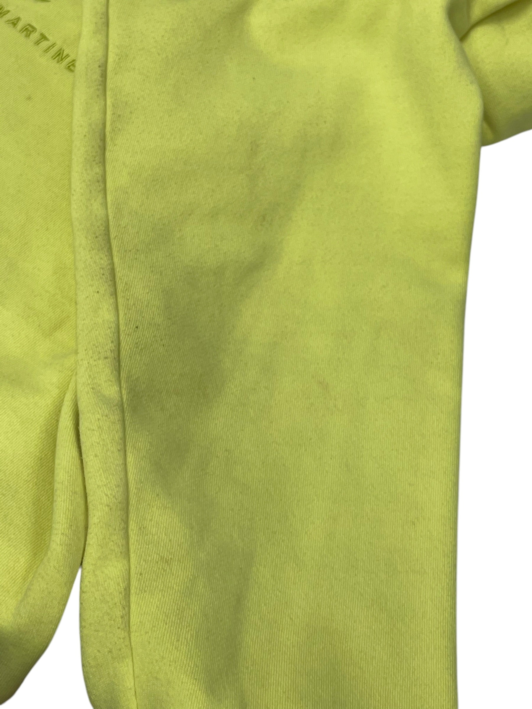 MARTINE ROSE/Sweater/S/Cotton/YEL/neon 90-91 crewneck view 8