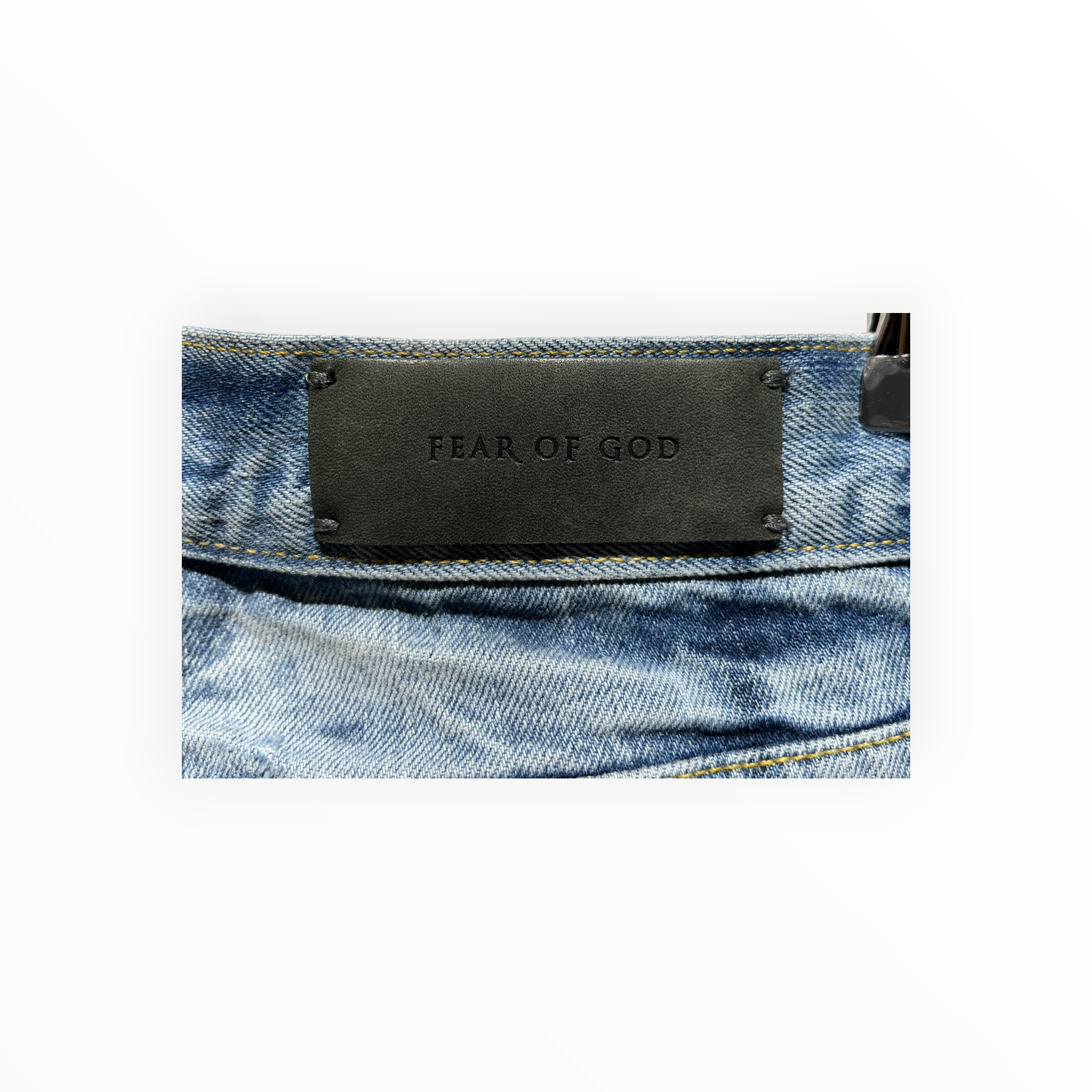 FEAR OF GOD/Skinny Pants/36/Denim/BLU/Holy Water Selvedge Jeans view 4