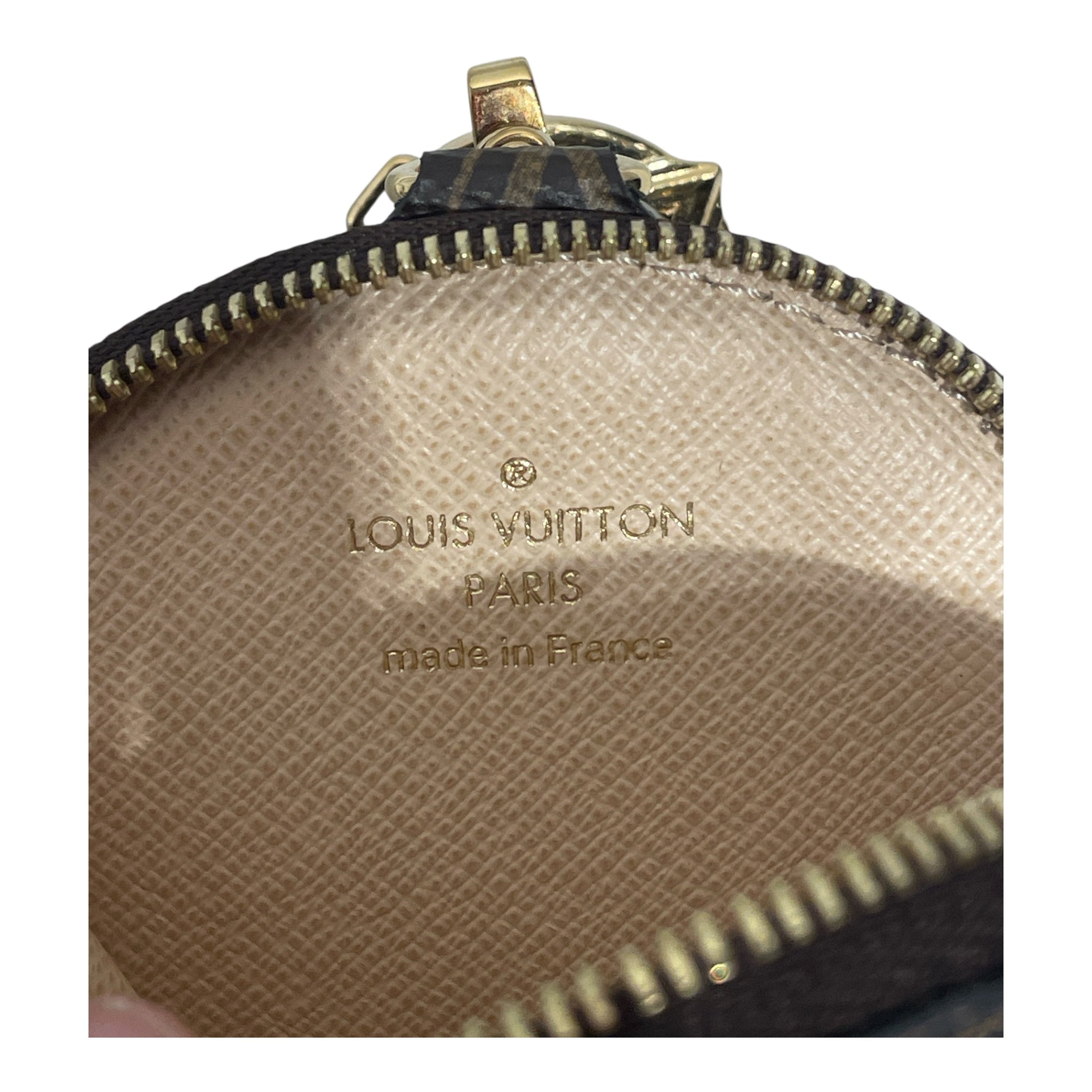 LOUIS VUITTON/Coin Wallet/Monogram/Leather/BRW/ view 3