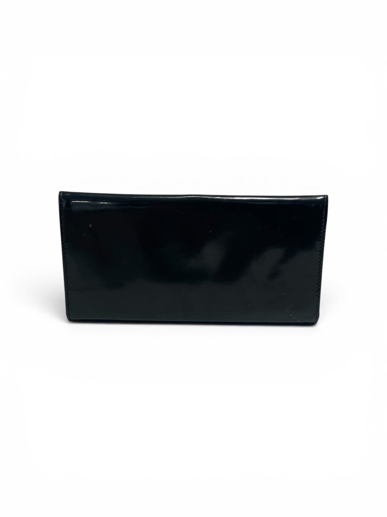 Salvatore Ferragamo/Long Wallet/Leather/BLK/L's/Gancini Continental wallet view 2