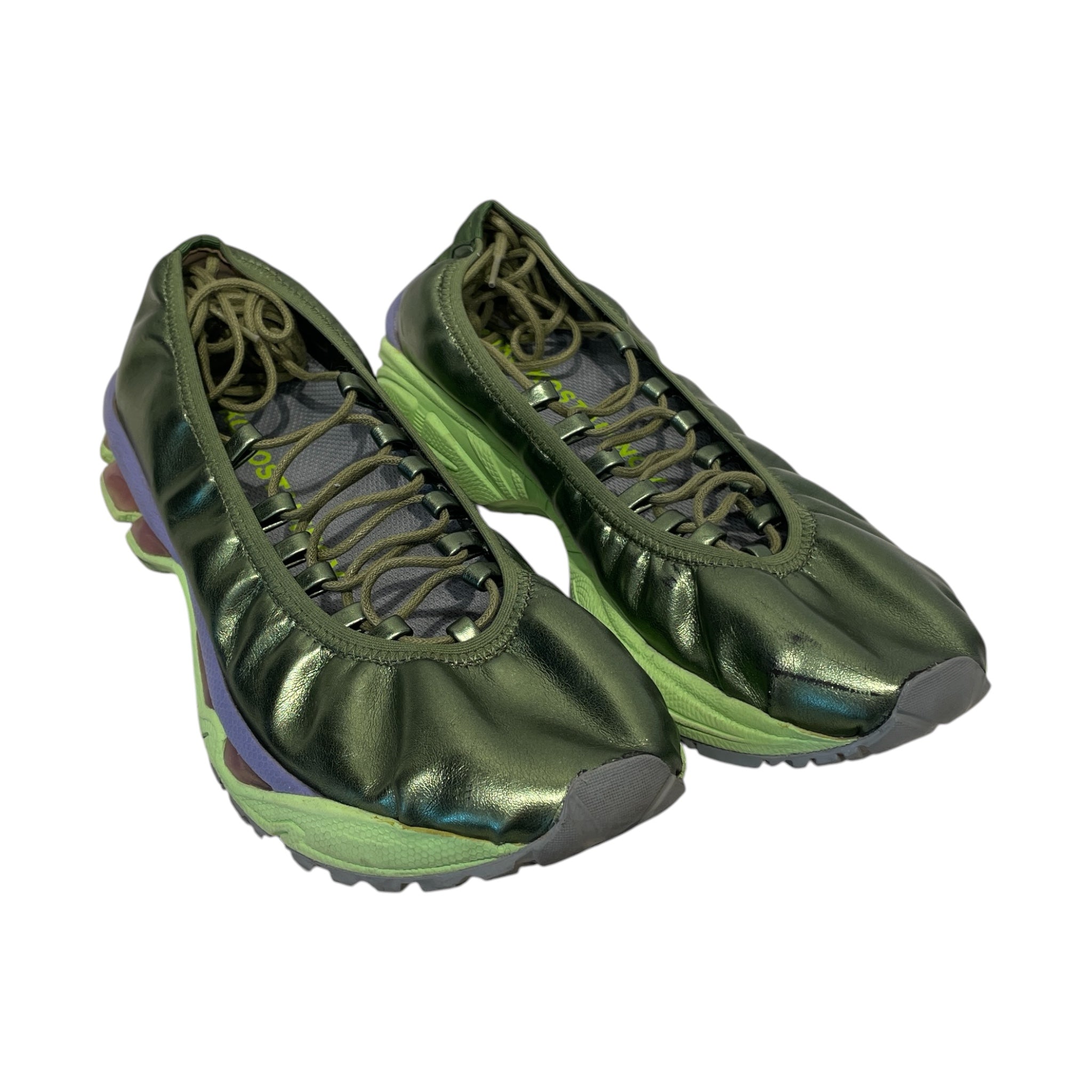 ASICS/Kiko Kostadinov/Low-Sneakers/EU 38/Cotton/GRN/BALLET HYBRID view 1