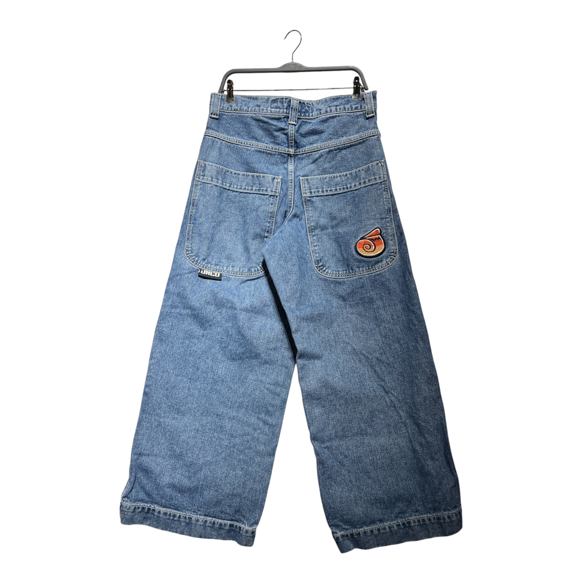 JNCO/Pants/32/Denim/BLU/ORANGE BACK PATCH view 2