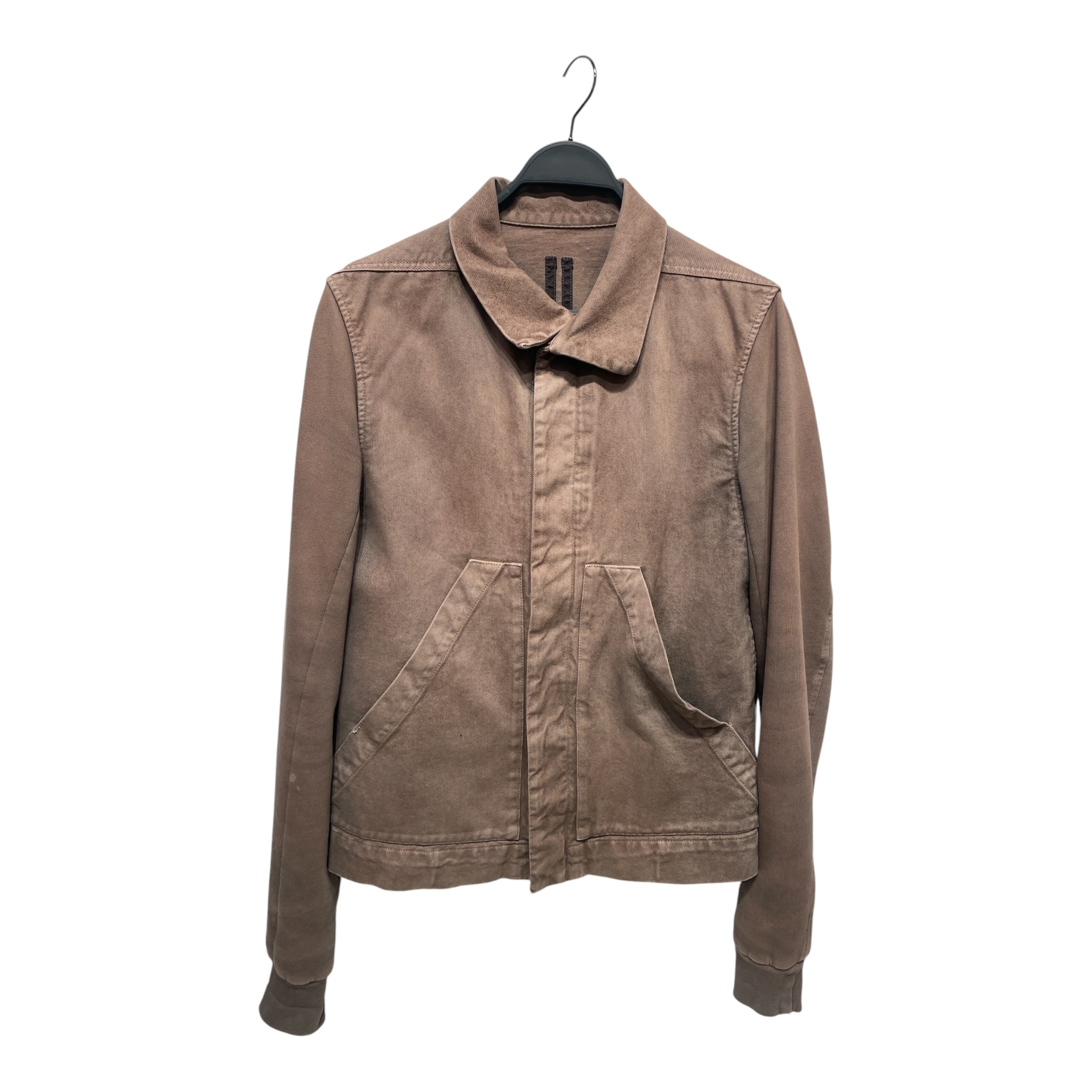 RICK OWENS DRKSHDW/Jacket/M/Cotton/BRW/Faded Gray / DU 5762 view 1