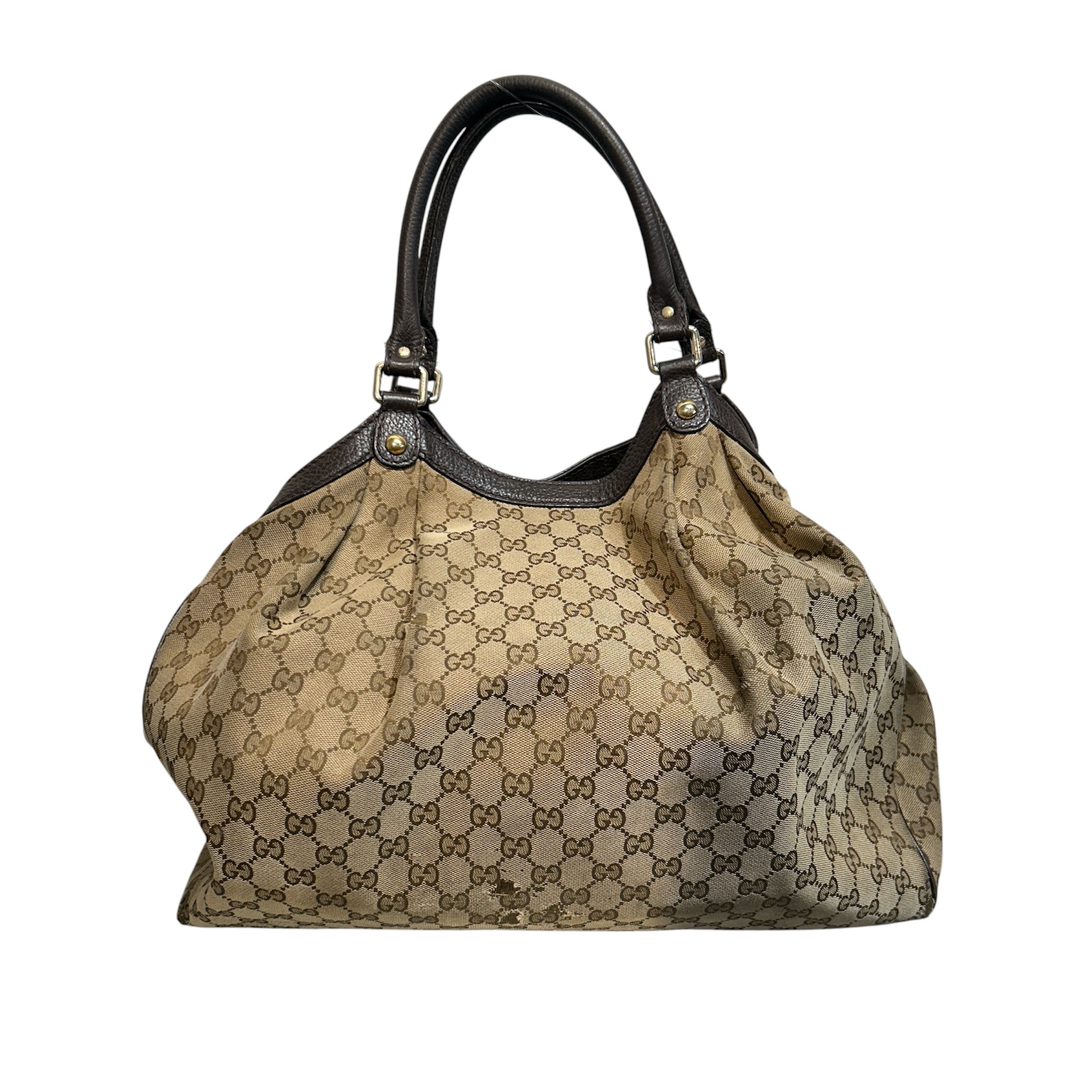 GUCCI/Tote Bag/Monogram/BRW/Sukey view 2