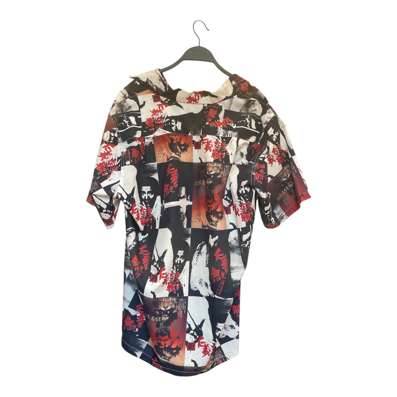 THE GUITY PARTIES/Hawaiian Shirt/L/Rayon/MLT/All Over Print/ASIAN TEXT ALL OVER
