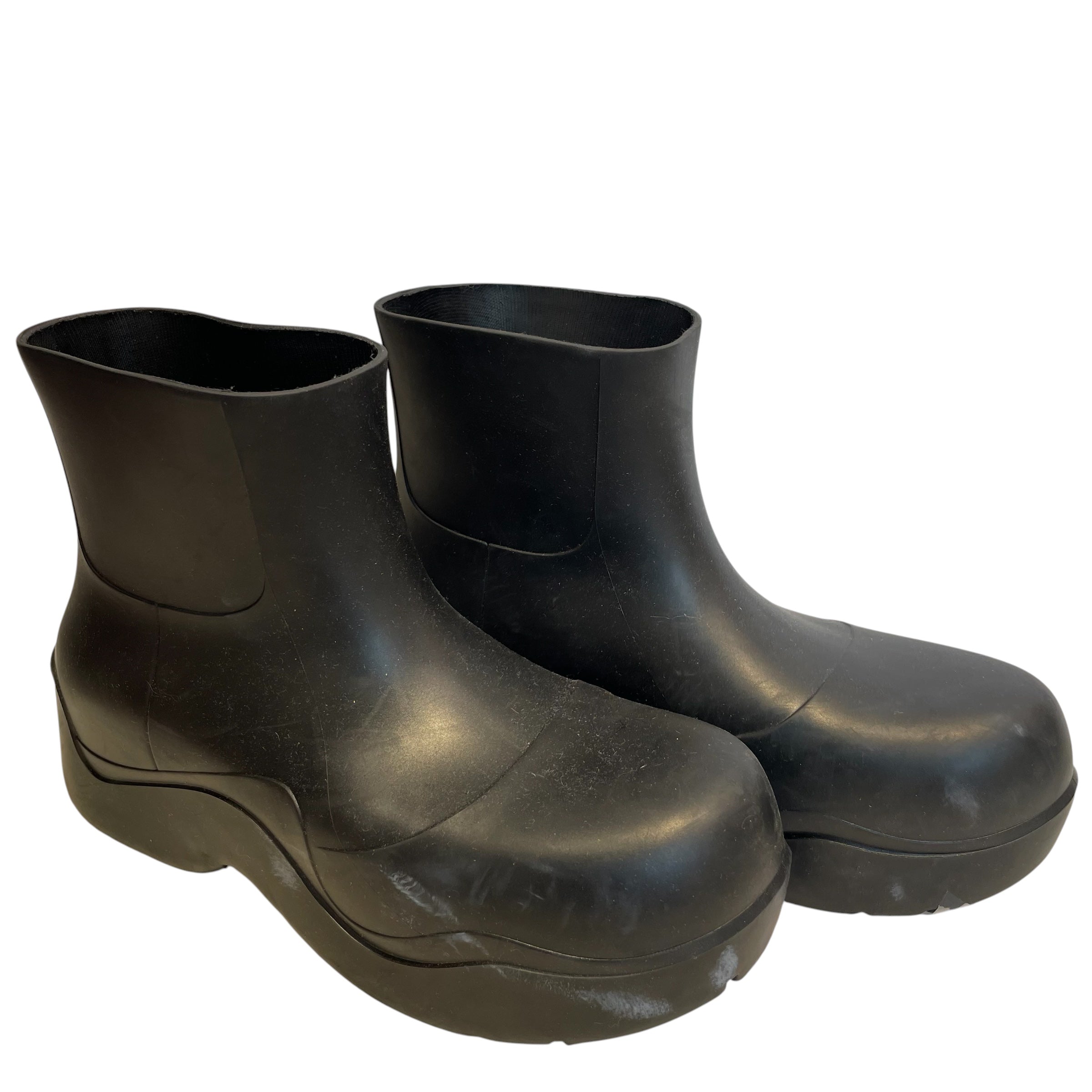 BOTTEGA VENETA/Boots/EU 39/BLK/whi marks/rubber view 1