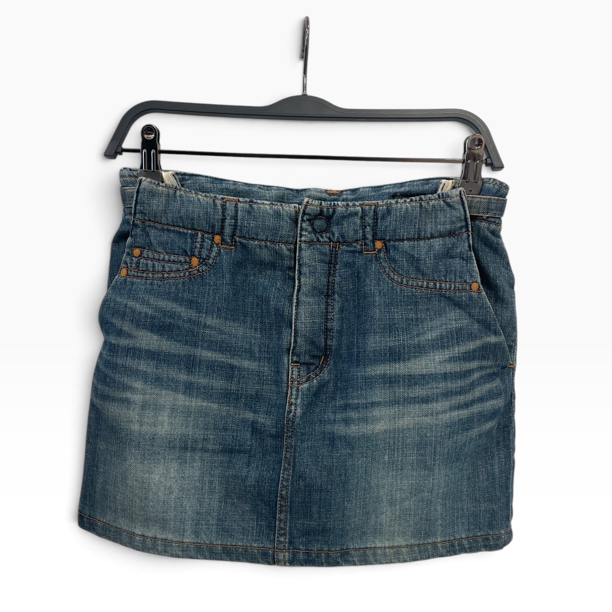 MIHARA YASUHIRO/Skirt/S/Cotton/BLU/MIHARA YASUHIRO ADJUSTABLE WAS view 1