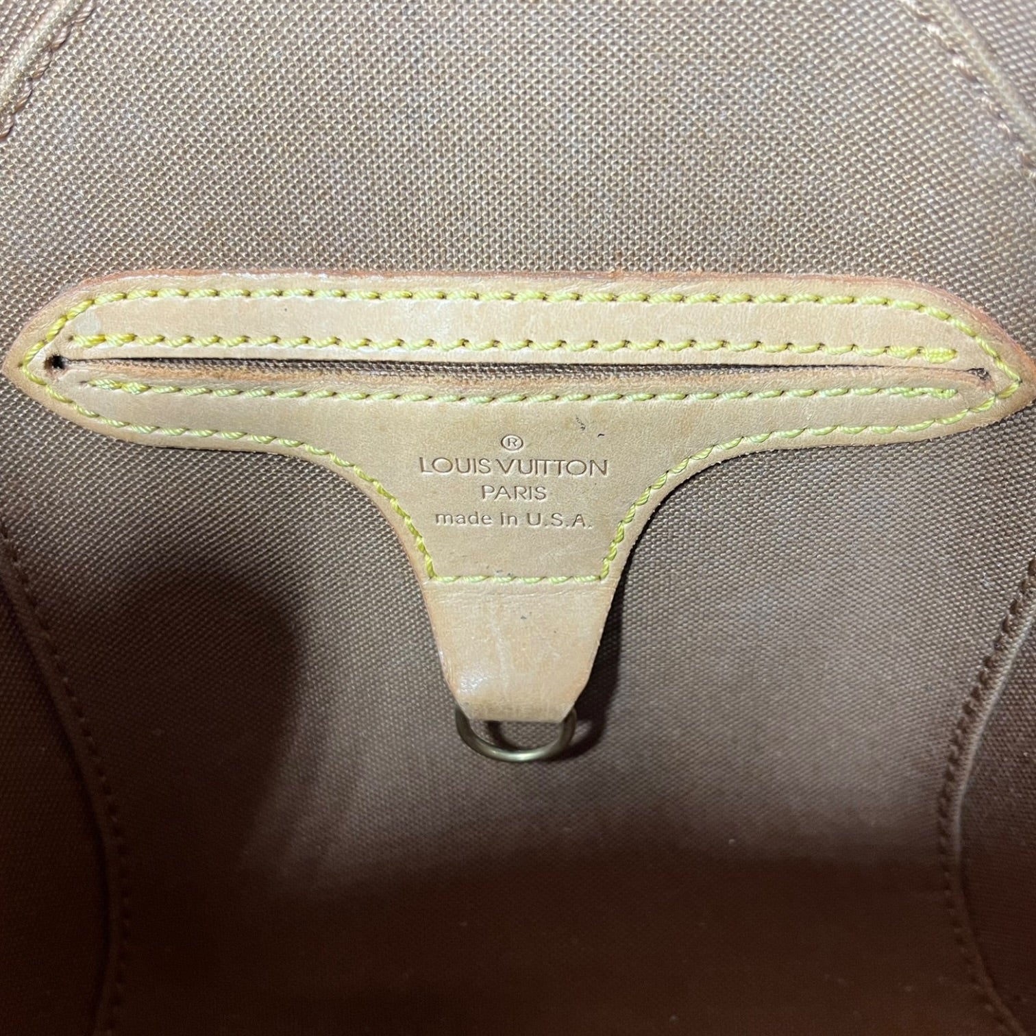 LOUIS VUITTON/Hand Bag/Monogram/Leather/CML/Vintage Ellipse Bowling Bag view 4