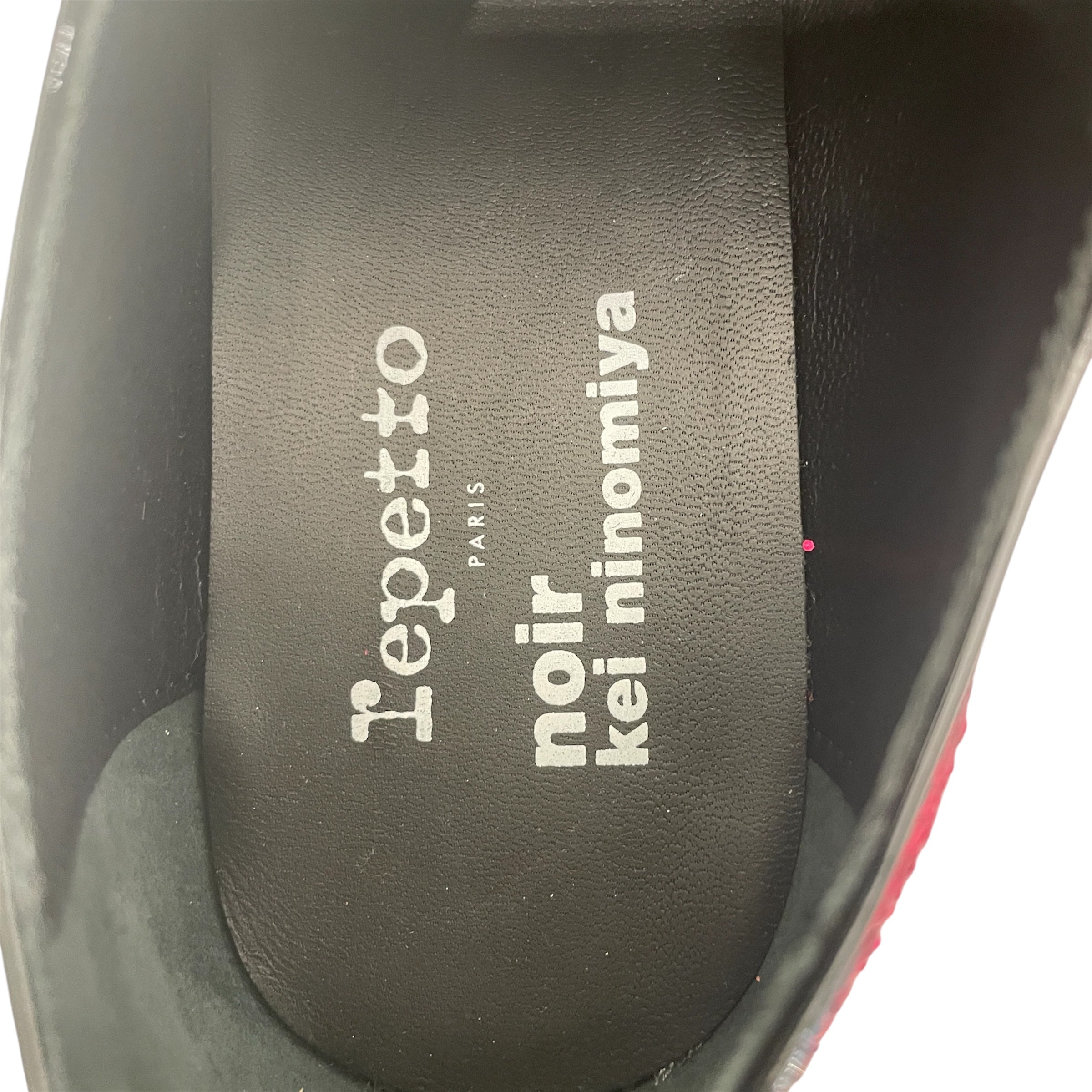 noir kei ninomiya/repetto/Shoes/EU 40/BLK/PATENT LEATHER/GLITTER PLATFOR view 3