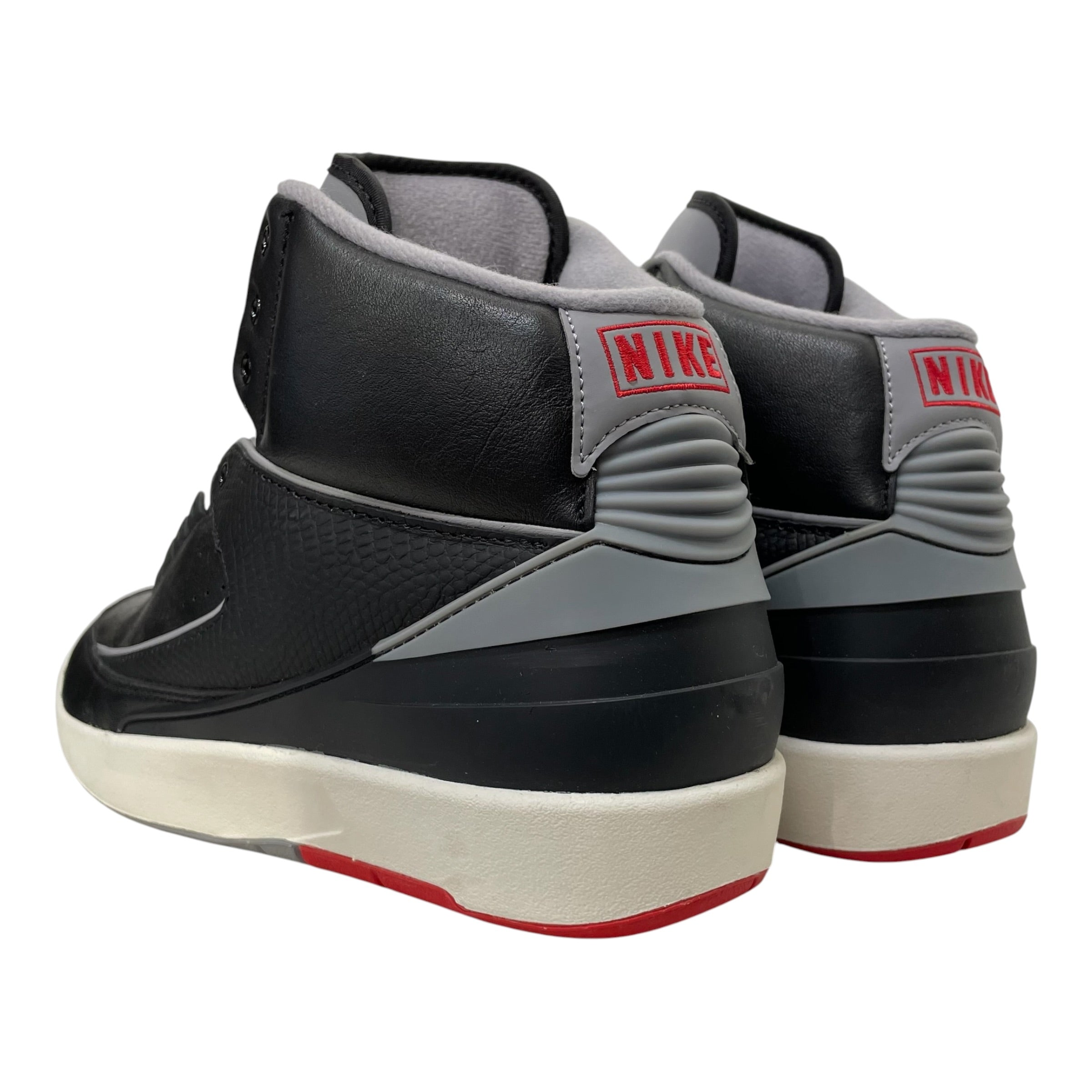 NIKE/Hi-Sneakers/US 11.5/BLK/retro 2 black cement view 2