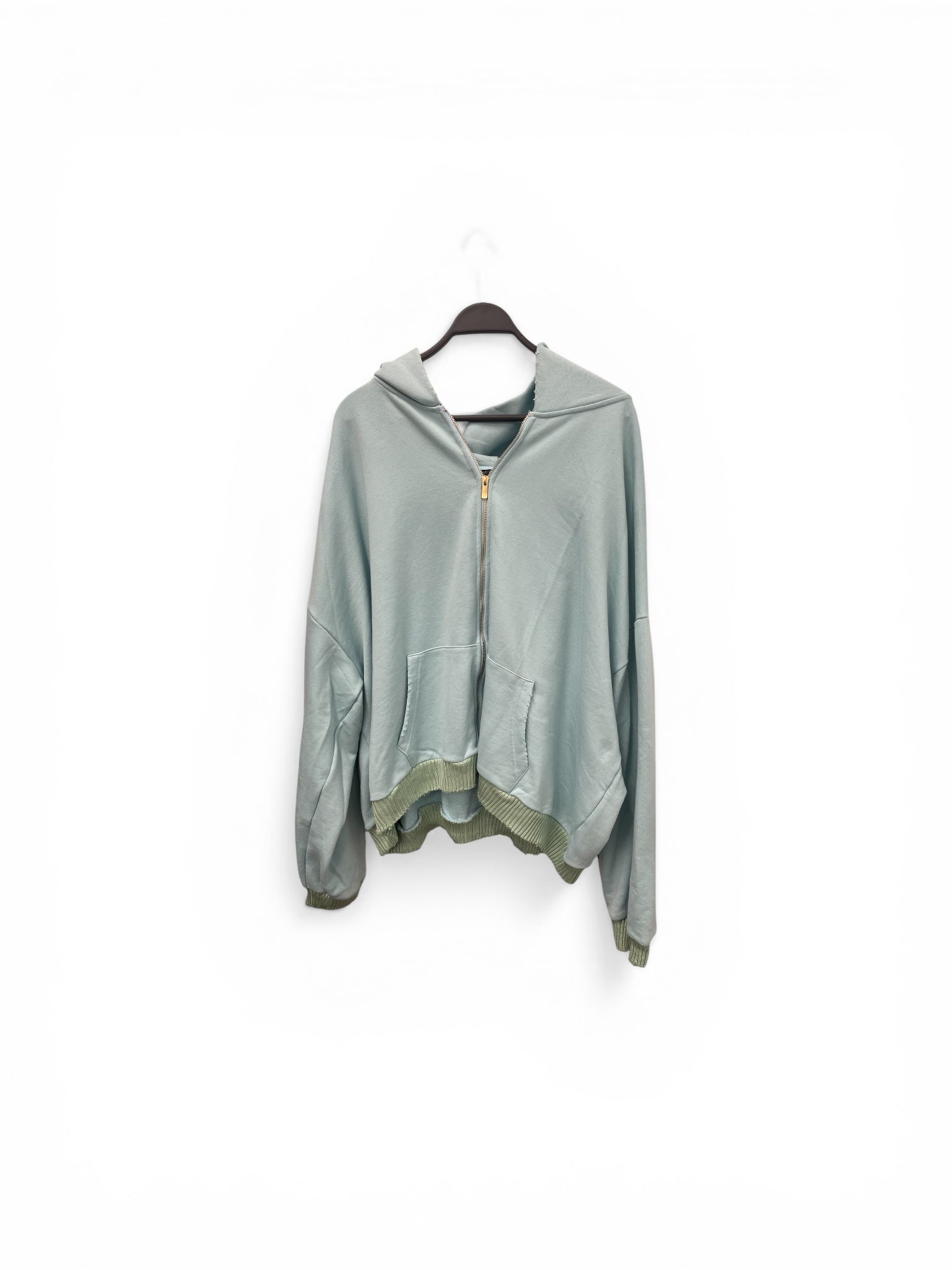 cleioner/Zip Up Hoodie/L/Cotton/BLU/Oversize/count your sheeps blue yllw st view 1