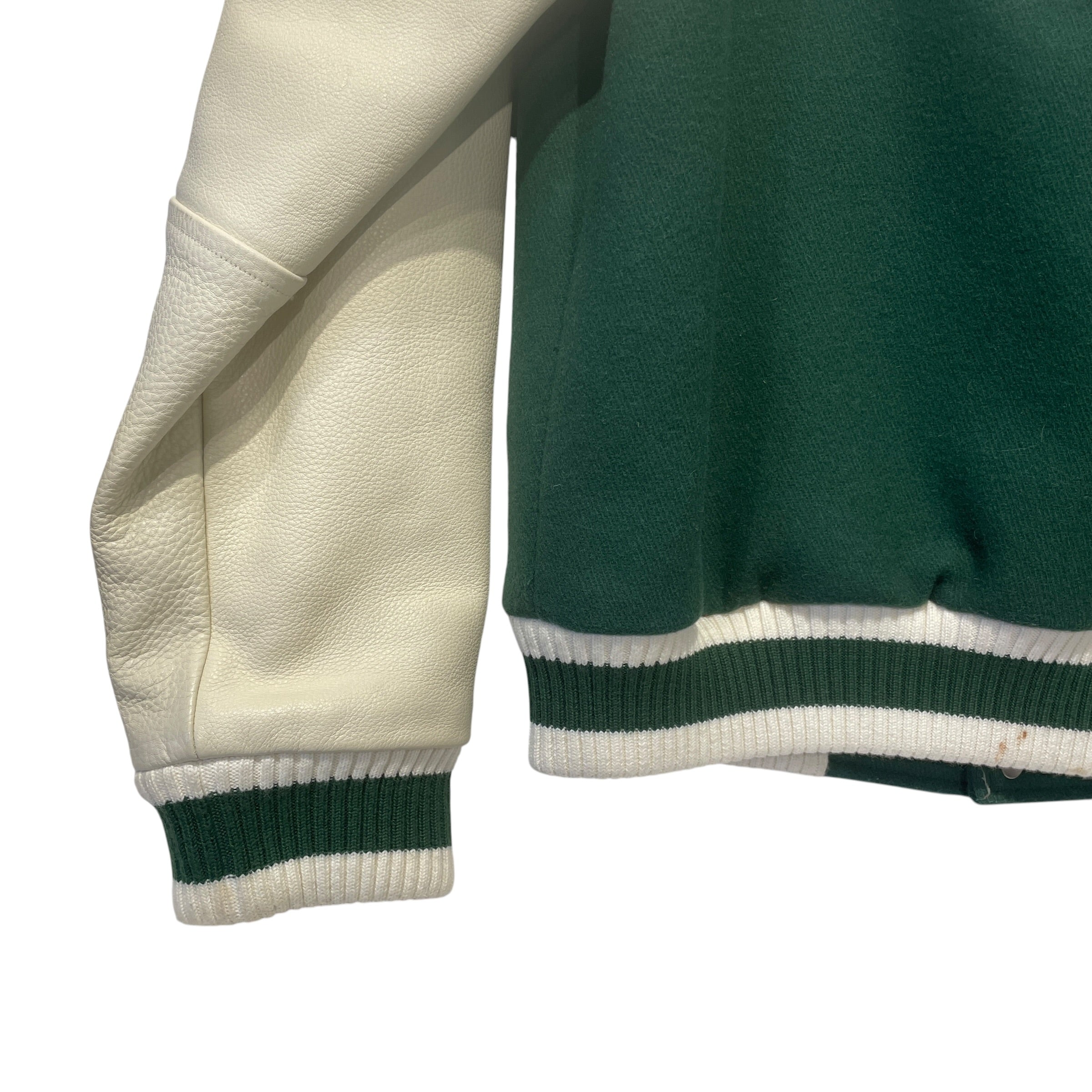LACOSTE/Golf Le Fleur(Le Fleur)/Jacket/L/Wool/GRN/VARISTY JACKET view 6