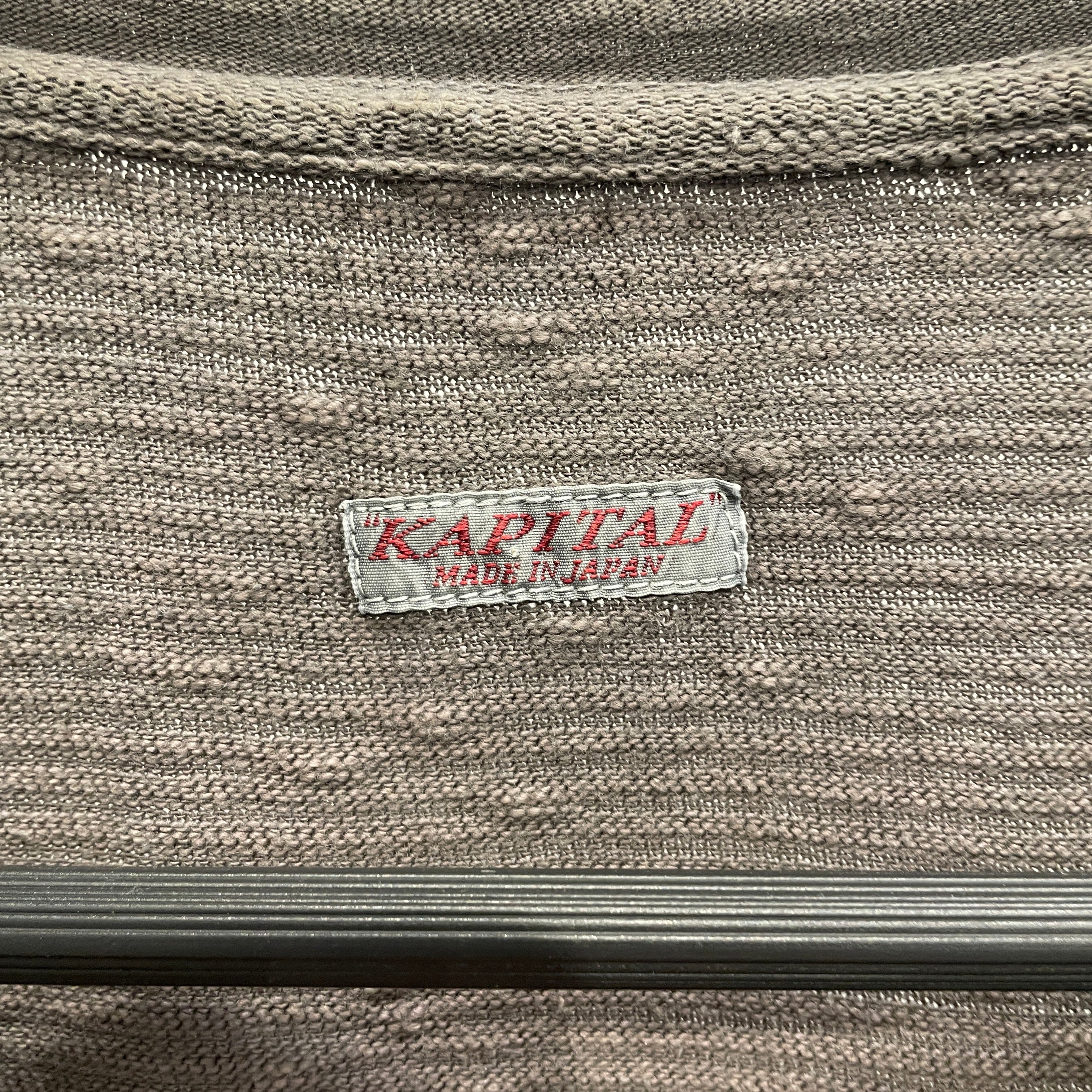 KAPITAL/T-Shirt/4/Cotton/GRY/LEFT BREAST POCKET view 4