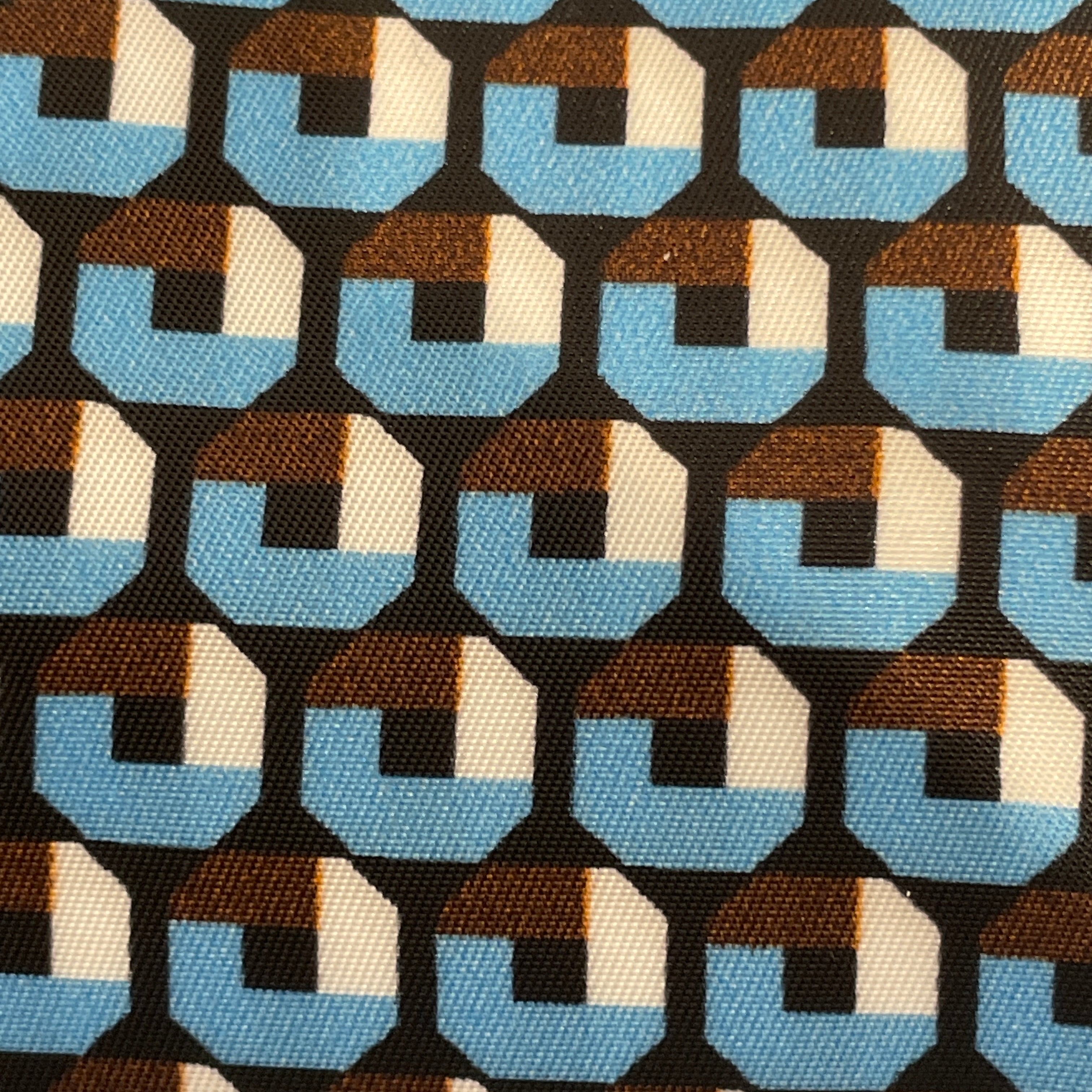 PRADA/Hand Bag/Monogram/Polyester/BLU/tessuto view 6