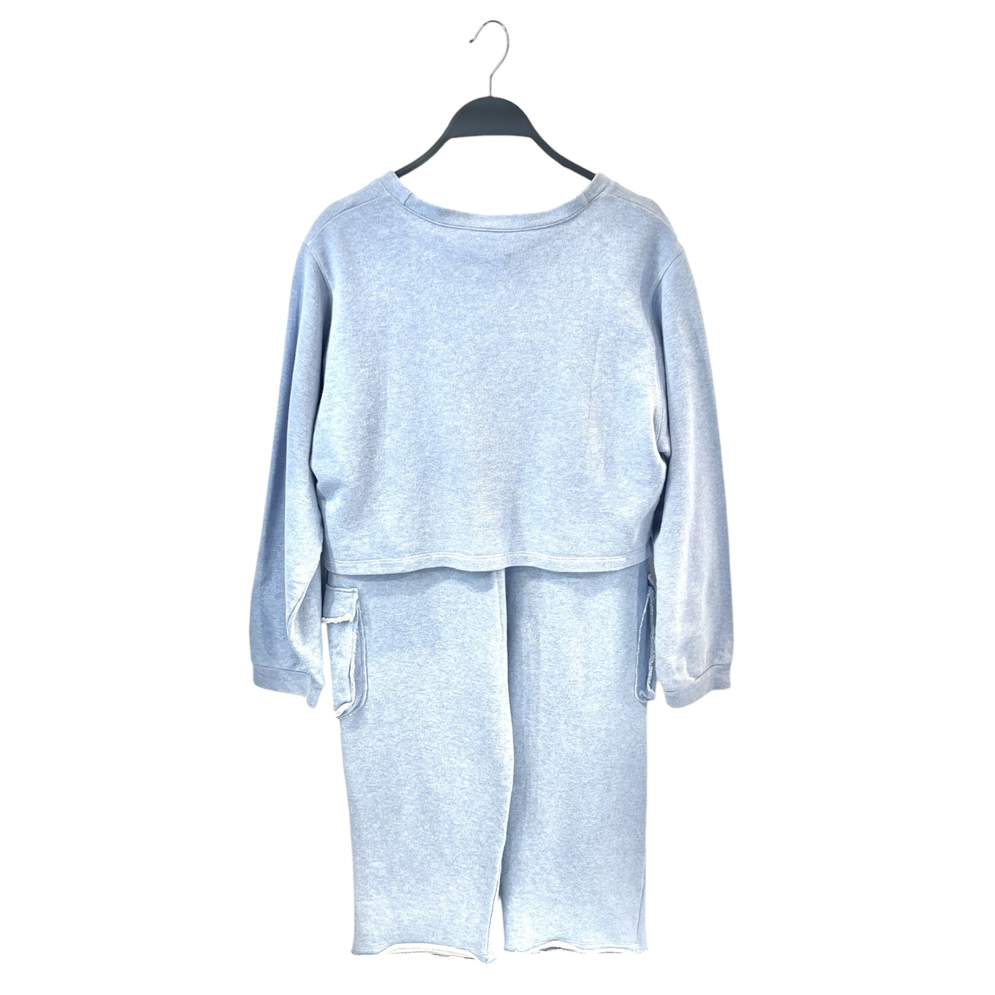 ELISABETTA FRANCHI/T&B Set/Monogram/Cotton/BLU/Sweat Suit view 2