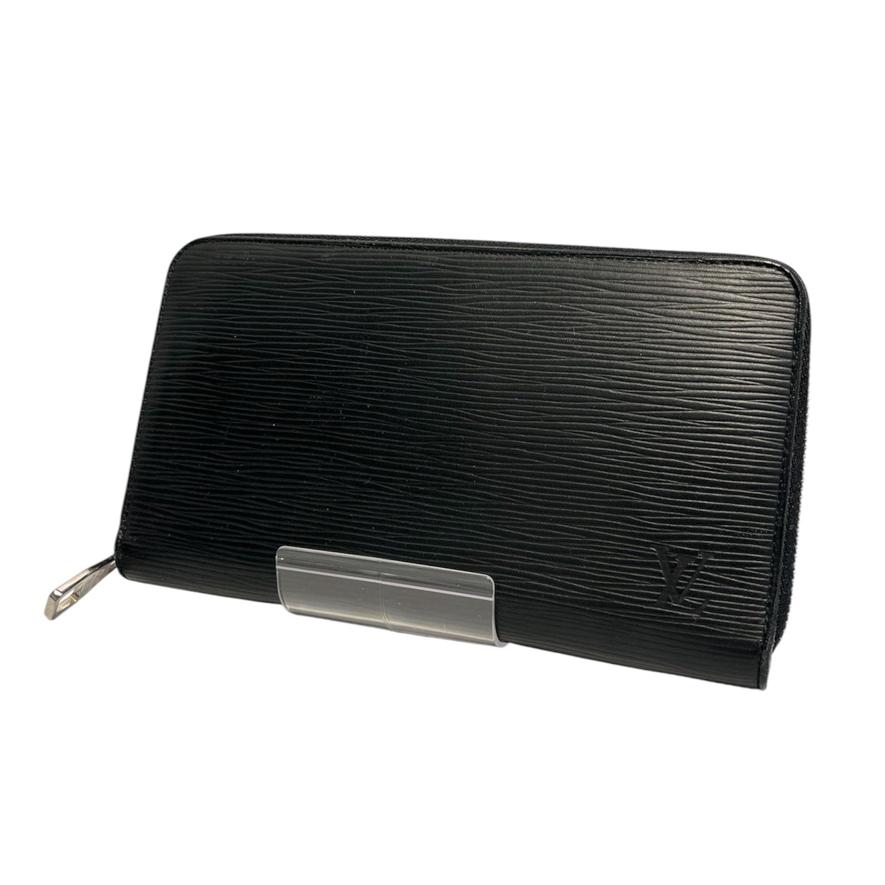 LOUIS VUITTON/Long Wallet/Leather/BLK/ view 1