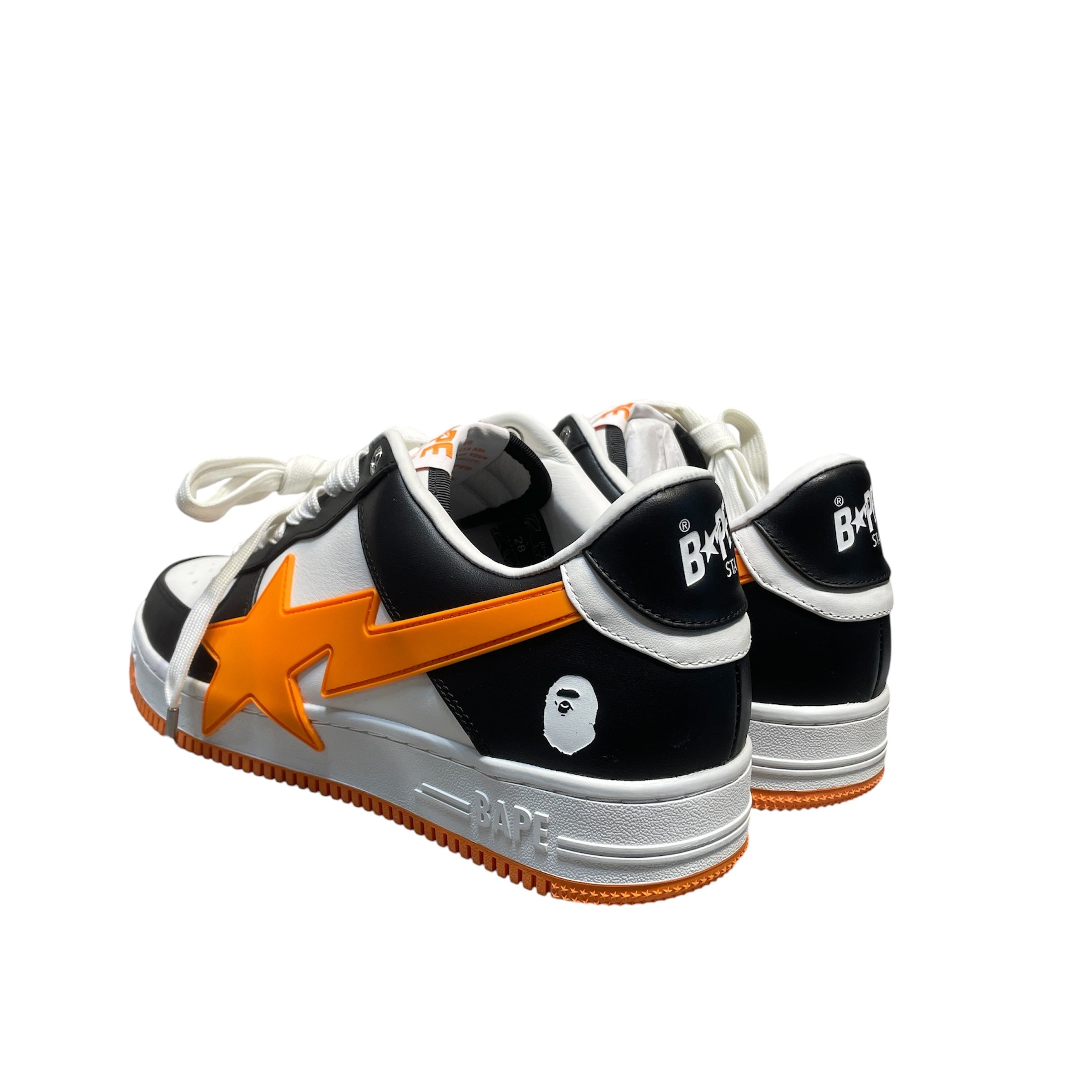 A BATHING APE/Low-Sneakers/US 10/Polyester/ORN/ORANGE view 2