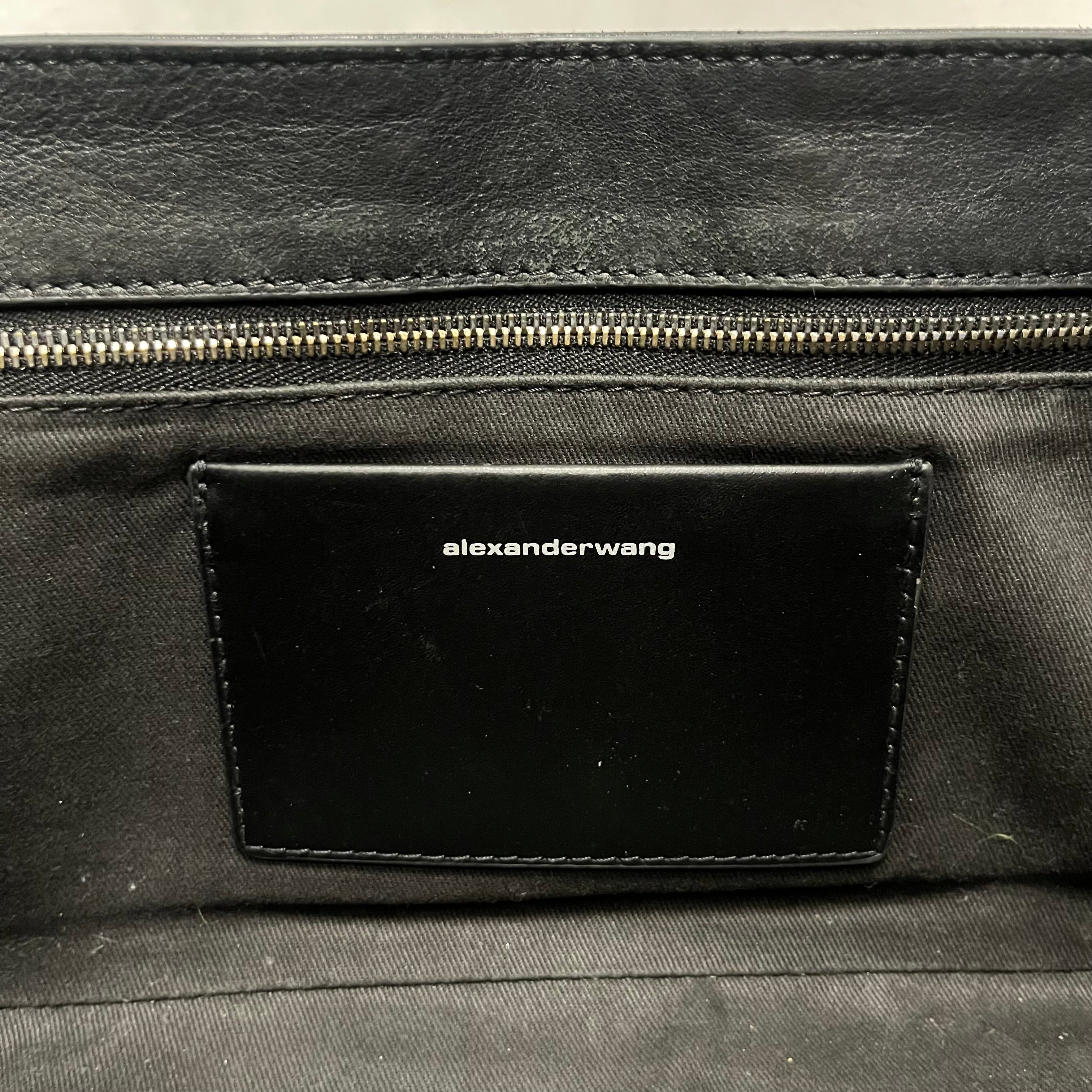Alexander Wang/Cross Body Bag/Leather/BLK/ view 5