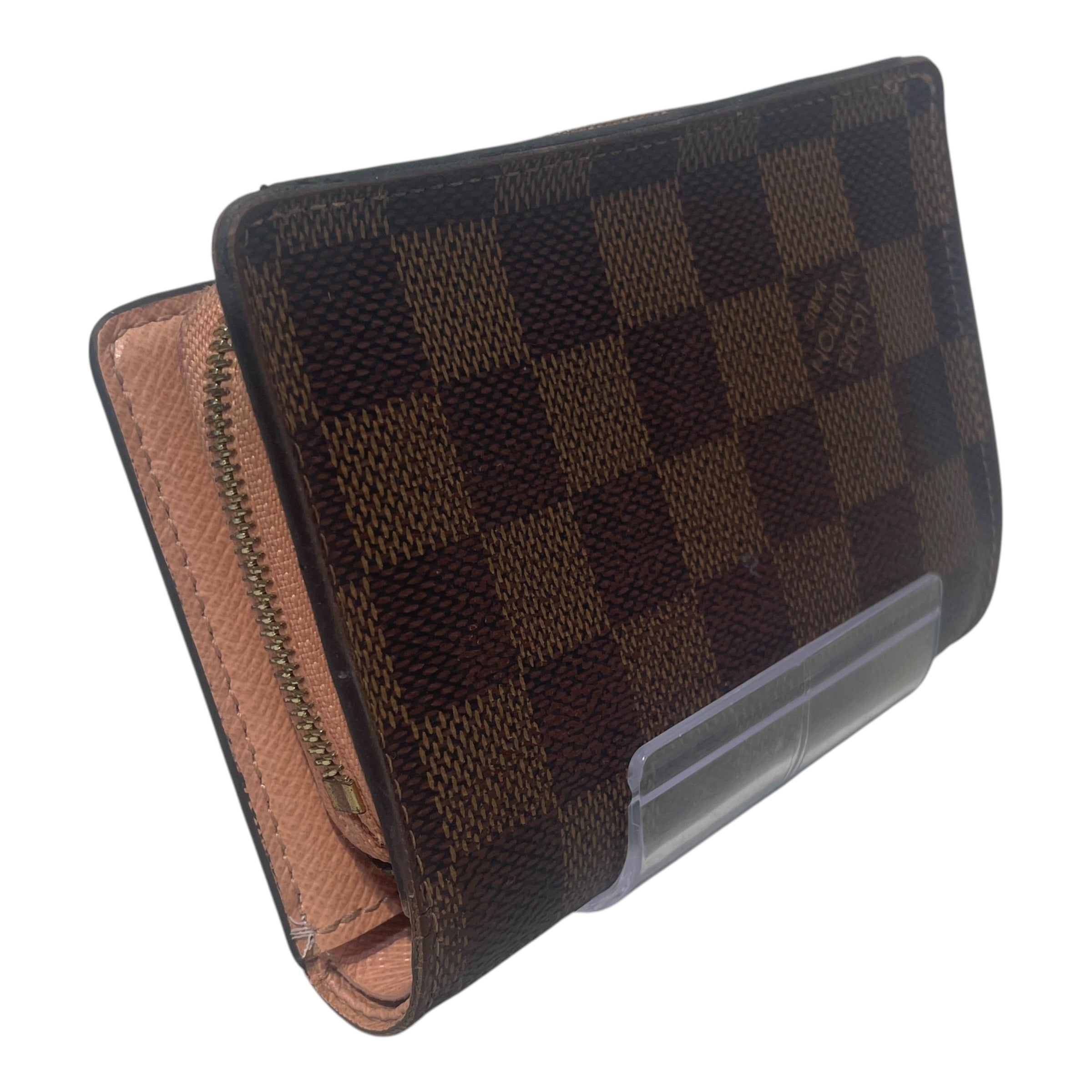 LOUIS VUITTON/Coin Wallet/Monogram/Leather/BRW/L's/Julliete Wallet Damier view 2