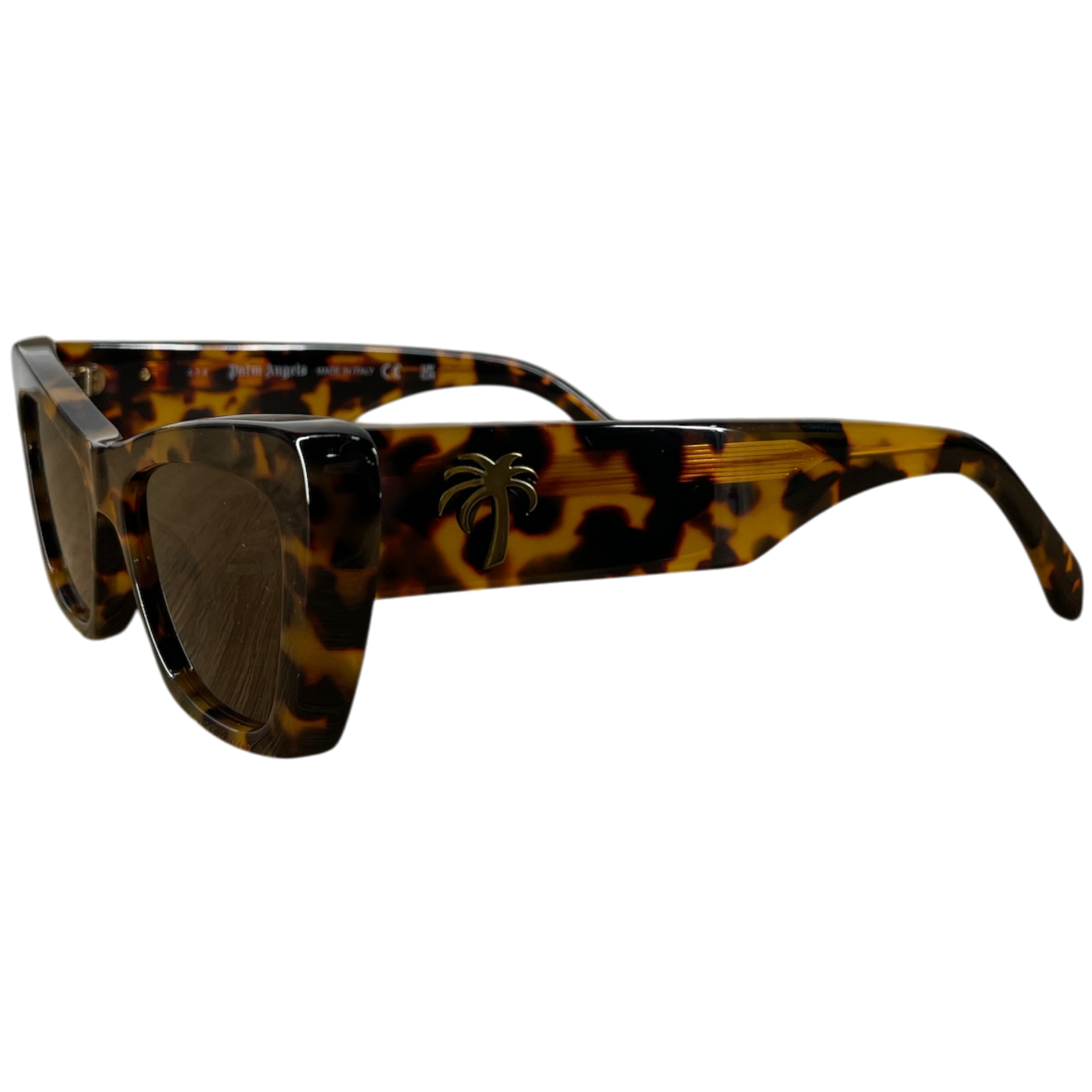 Palm Angels/Sunglasses/Tortoiseshell Pattern/BRW/M's/PERIO58 PALM ANEGL SHADES view 2