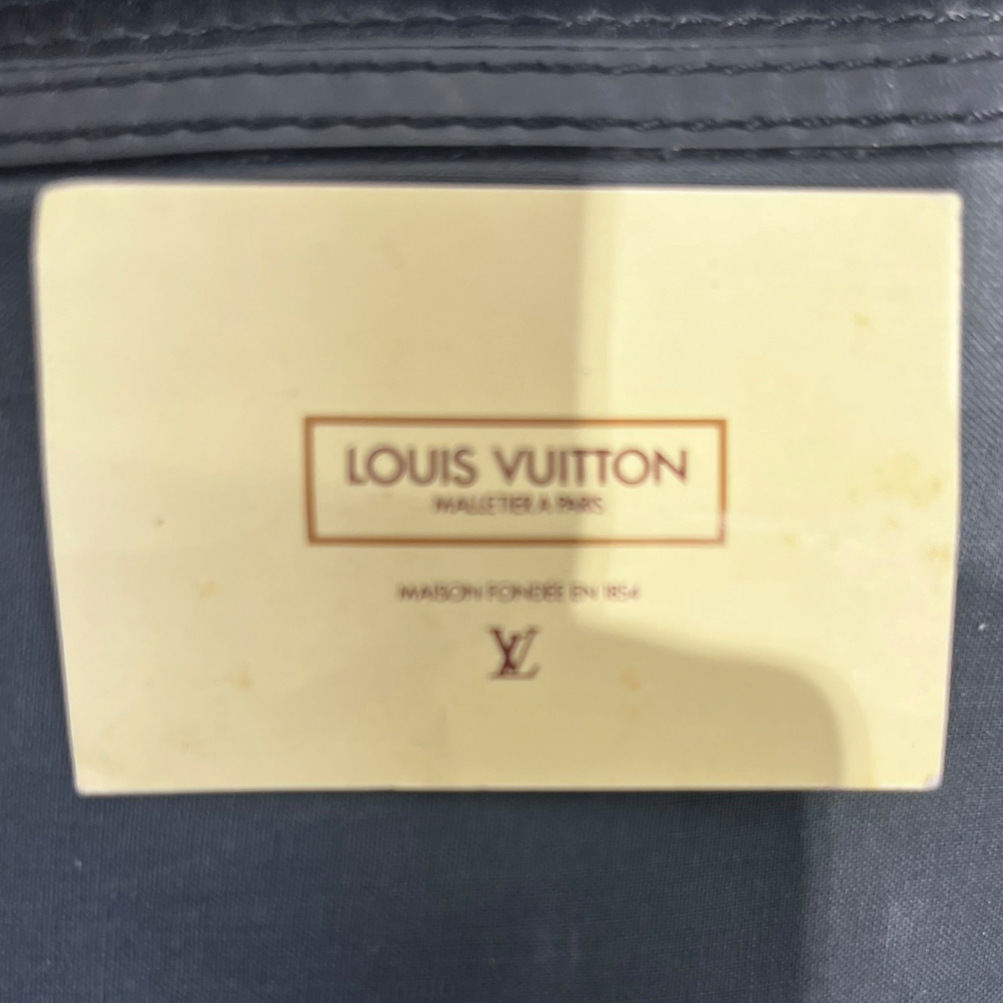 LOUIS VUITTON/Hand Bag/Leather/BLK/VI0942 view 5