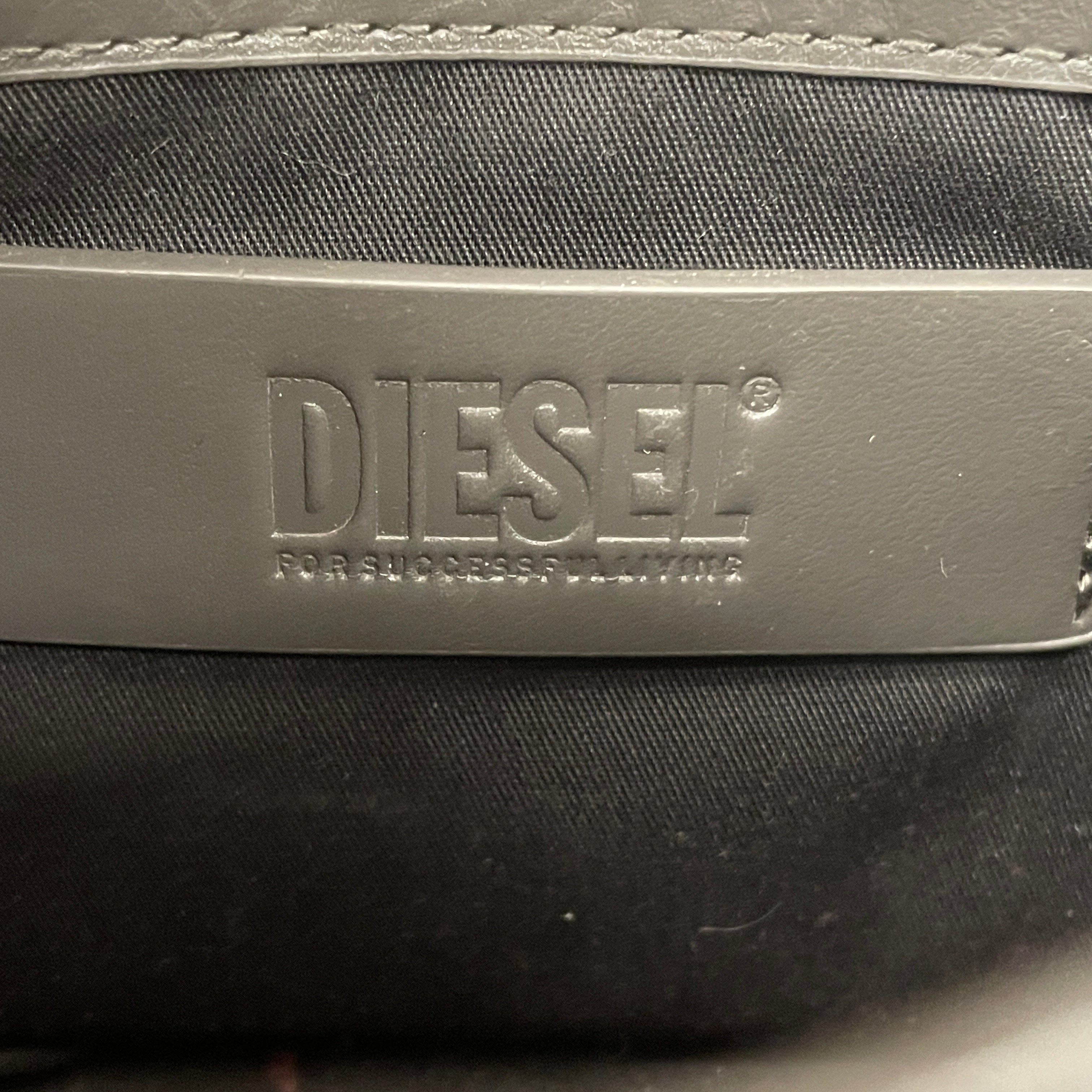DIESEL/Hand Bag/All Over Print/Cotton/BLK/DISTRESSED D LOGO BAG view 4