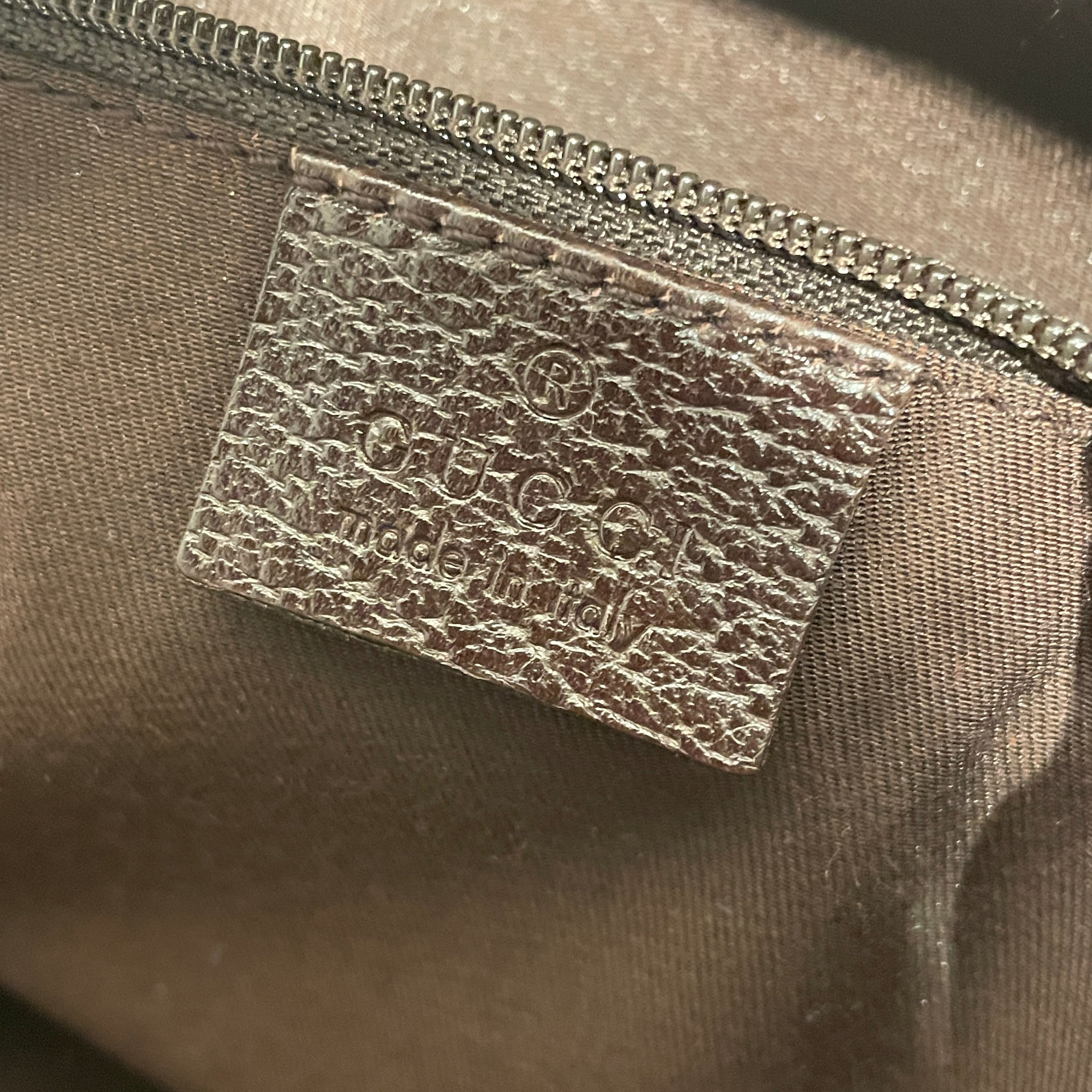 GUCCI/Hand Bag/Cotton/CML/GG Canvas Abbey Handle Bag view 3