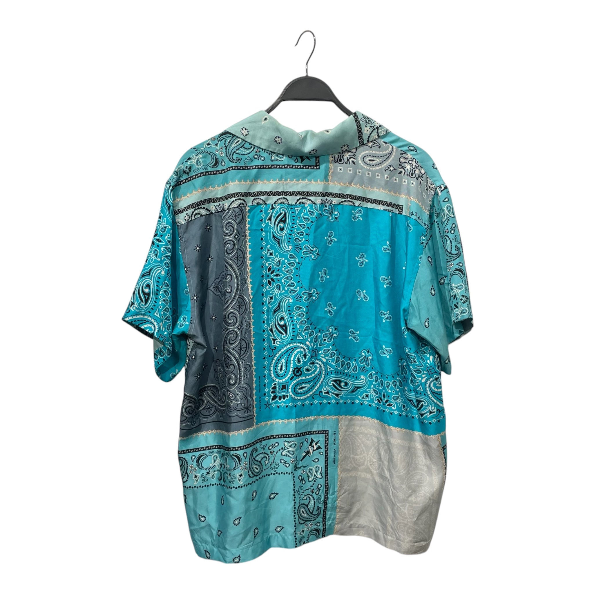 AMIRI/Shirt/XXL/Silk/BLU/Paisley/DIFFERENT BLUES view 2