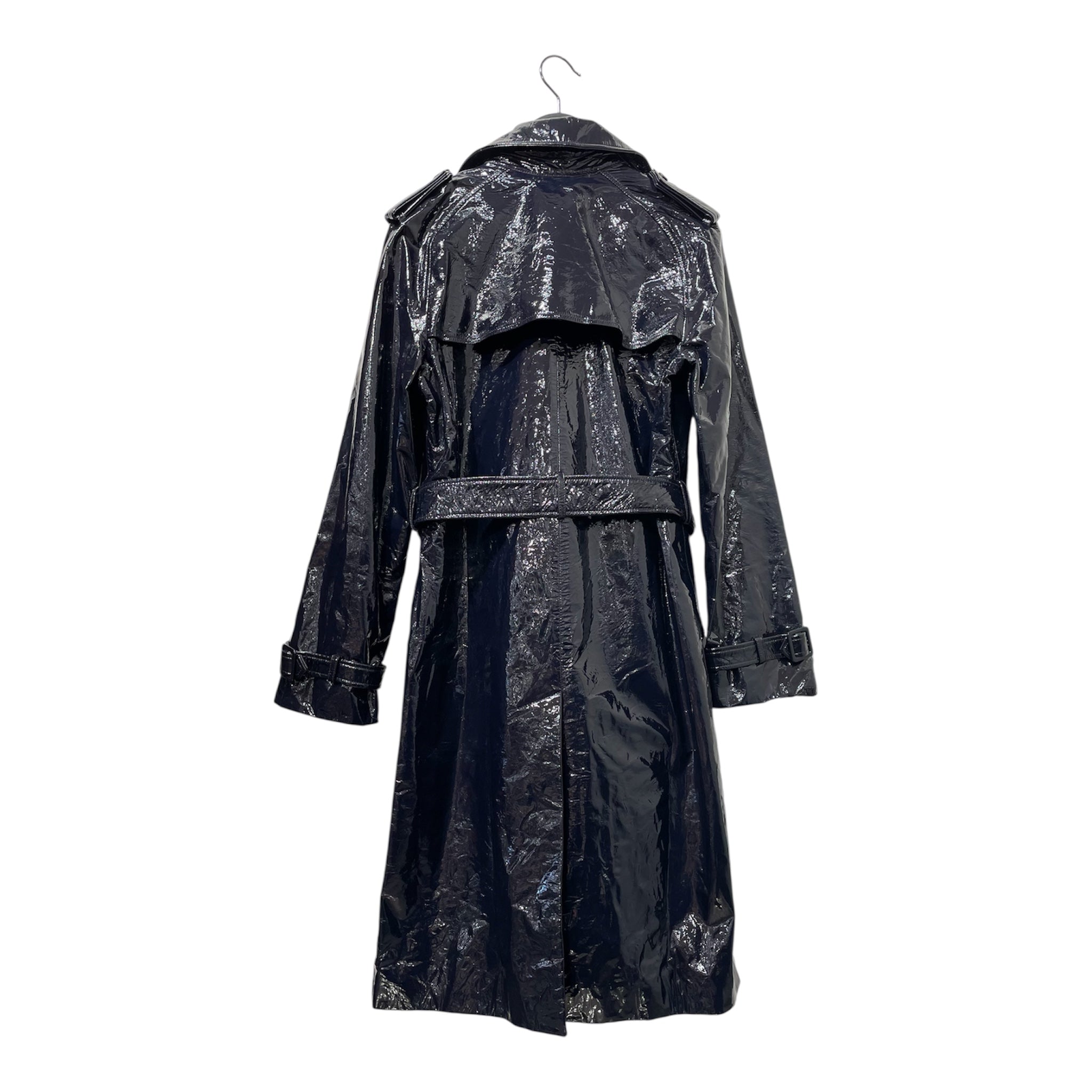 DIANE von FURSTENBERG/Peacoat/S/NVY/PATENT LEATHER DBLE BRESTED view 2